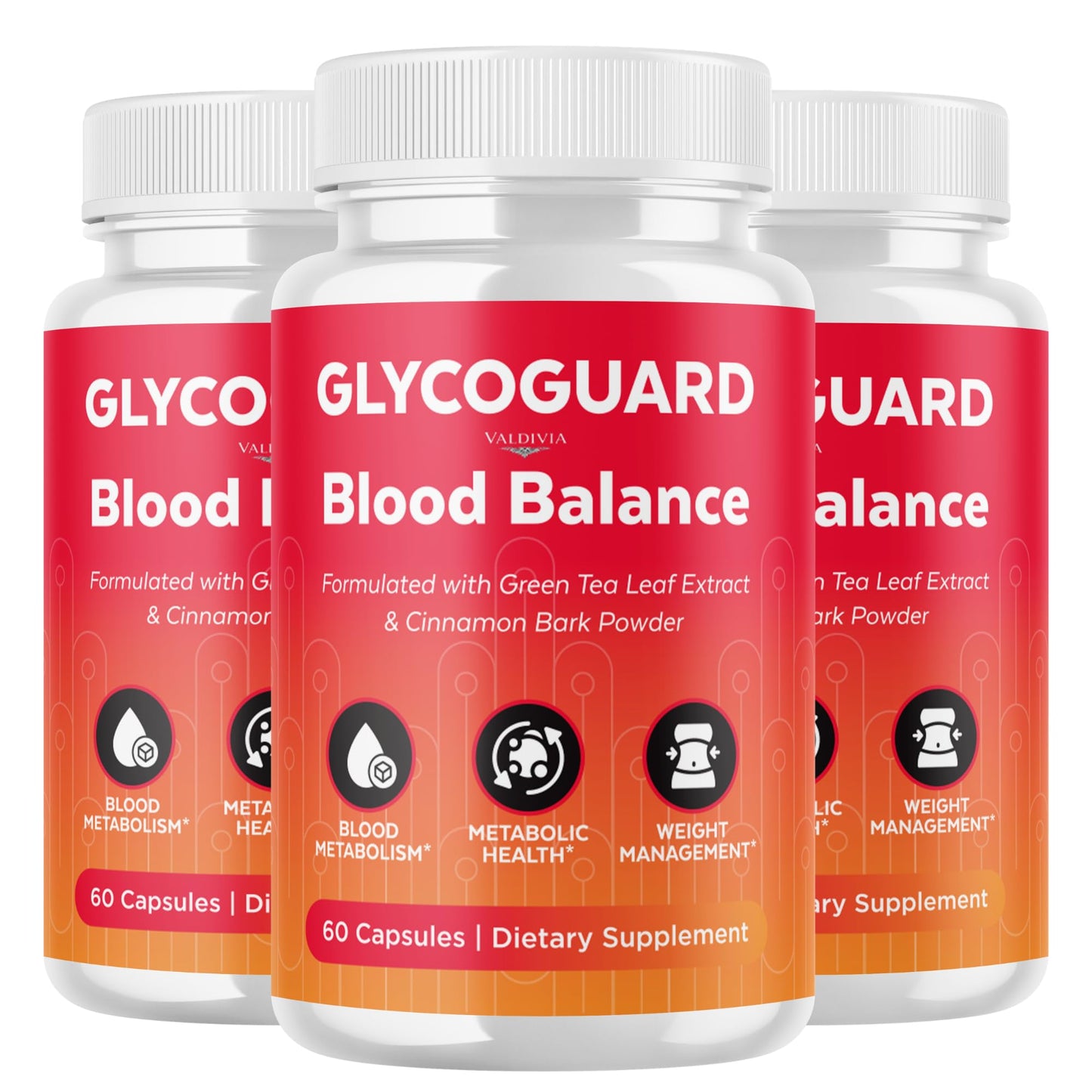 Valdivia Glycoguard Red Capsules, 180 Capsules