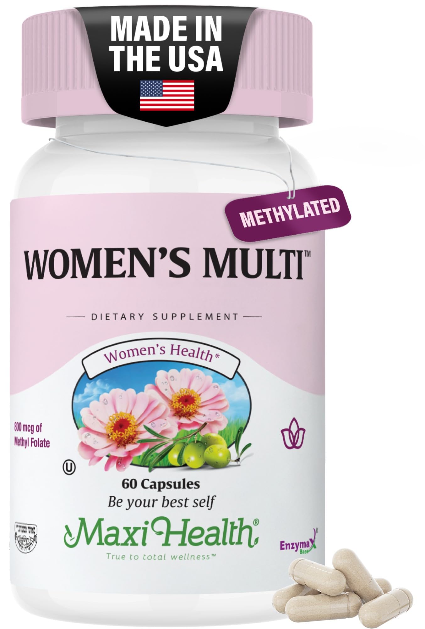 Maxi Health Womens Multivitamin Methylated 60 Capsules