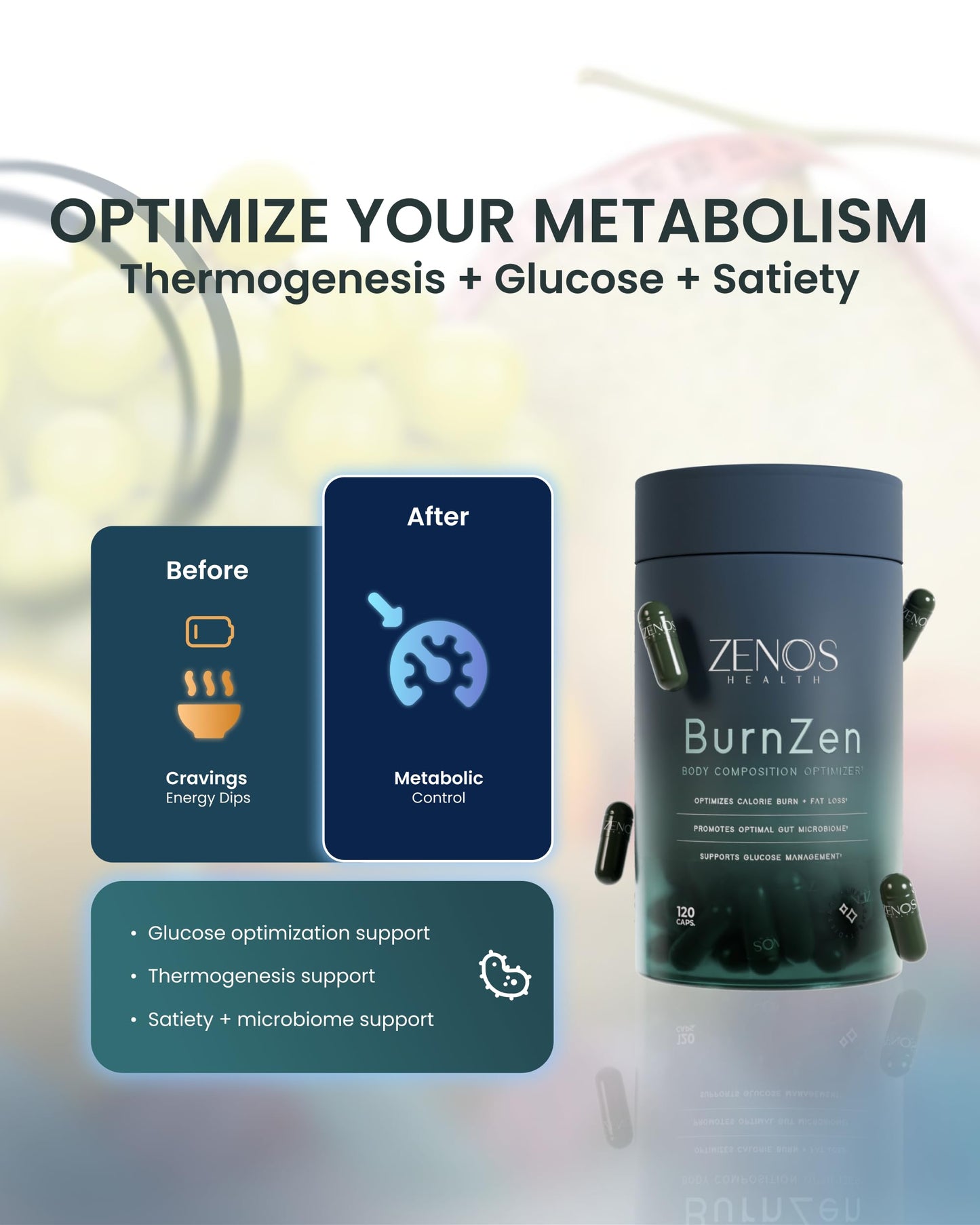 Zenos Health BurnZen 120 Capsules