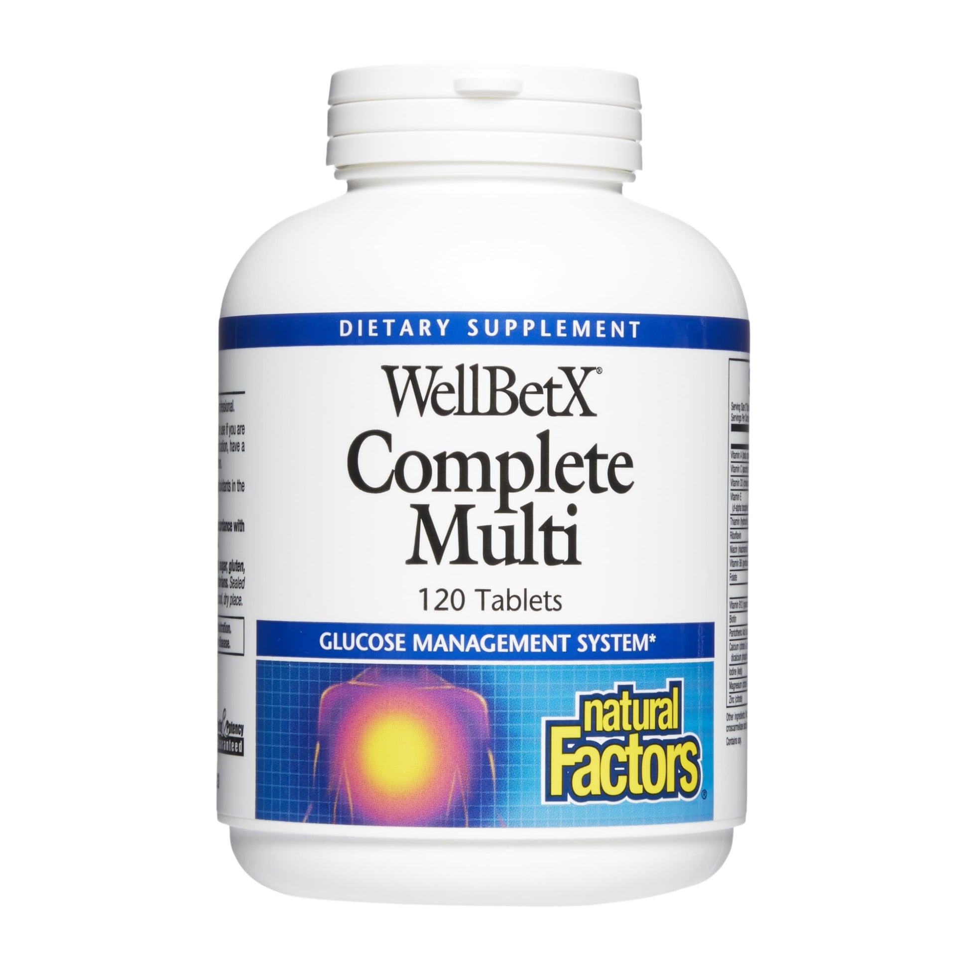 Natural Factors WellBetX Complete Multi Tablet 120 Tablets