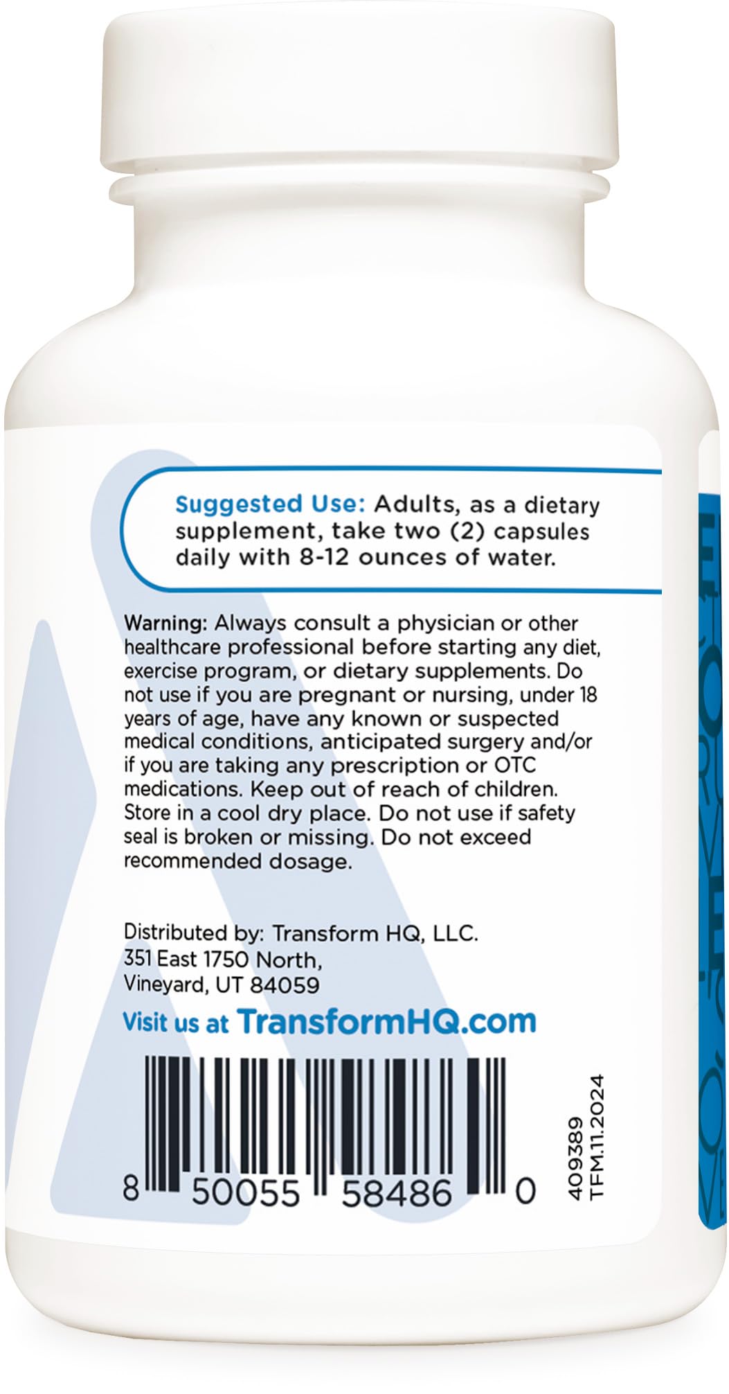 TransformHQ Longevity Skin Support Capsule 56 Capsules