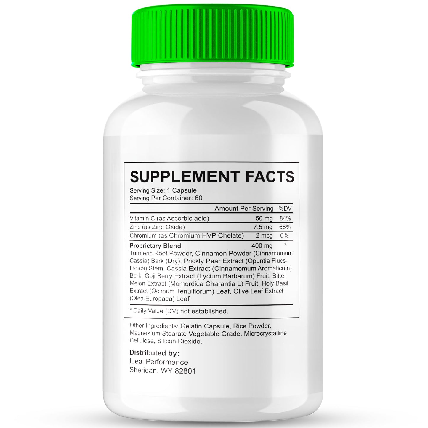 IDEAL PERFORMANCE GF Caps Advanced Blood Formula Capsules, 300 Capsules