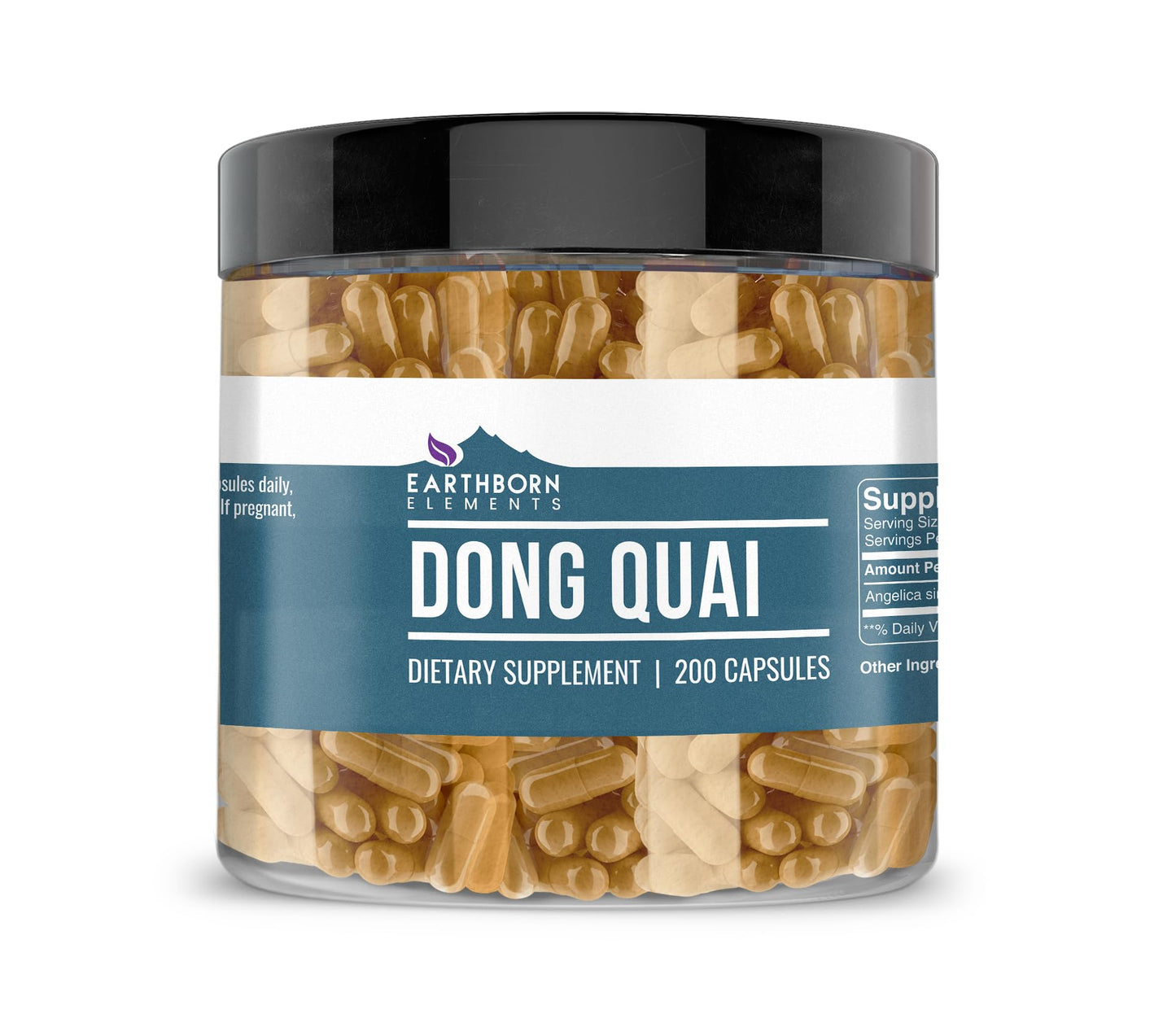 Earthborn Elements Dong Quai Capsules 200