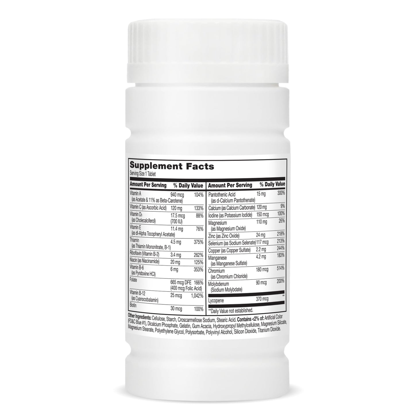 21st Century One Daily Men's 50+ Tablets, 100 Count