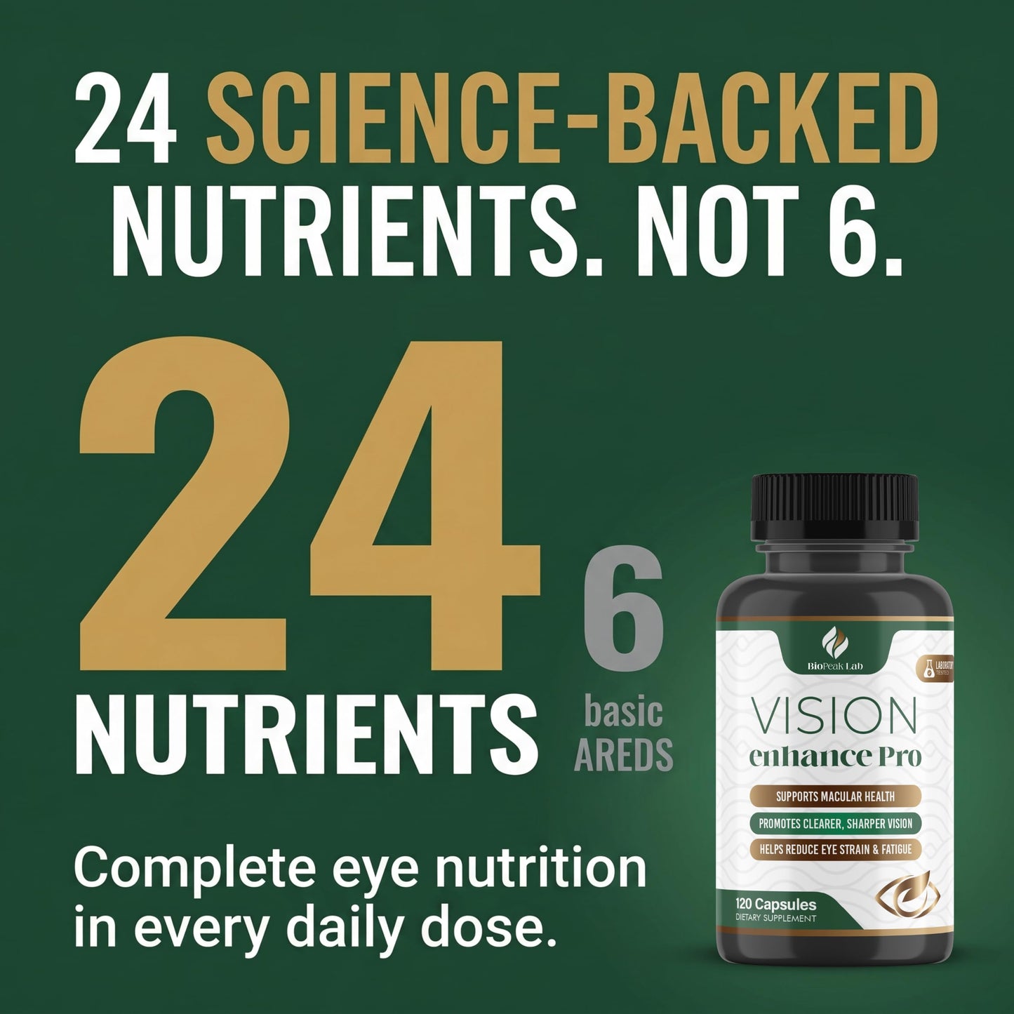 VISION ENHANCE PRO BioPeak Lab Vision Enhance Pro Capsule 120