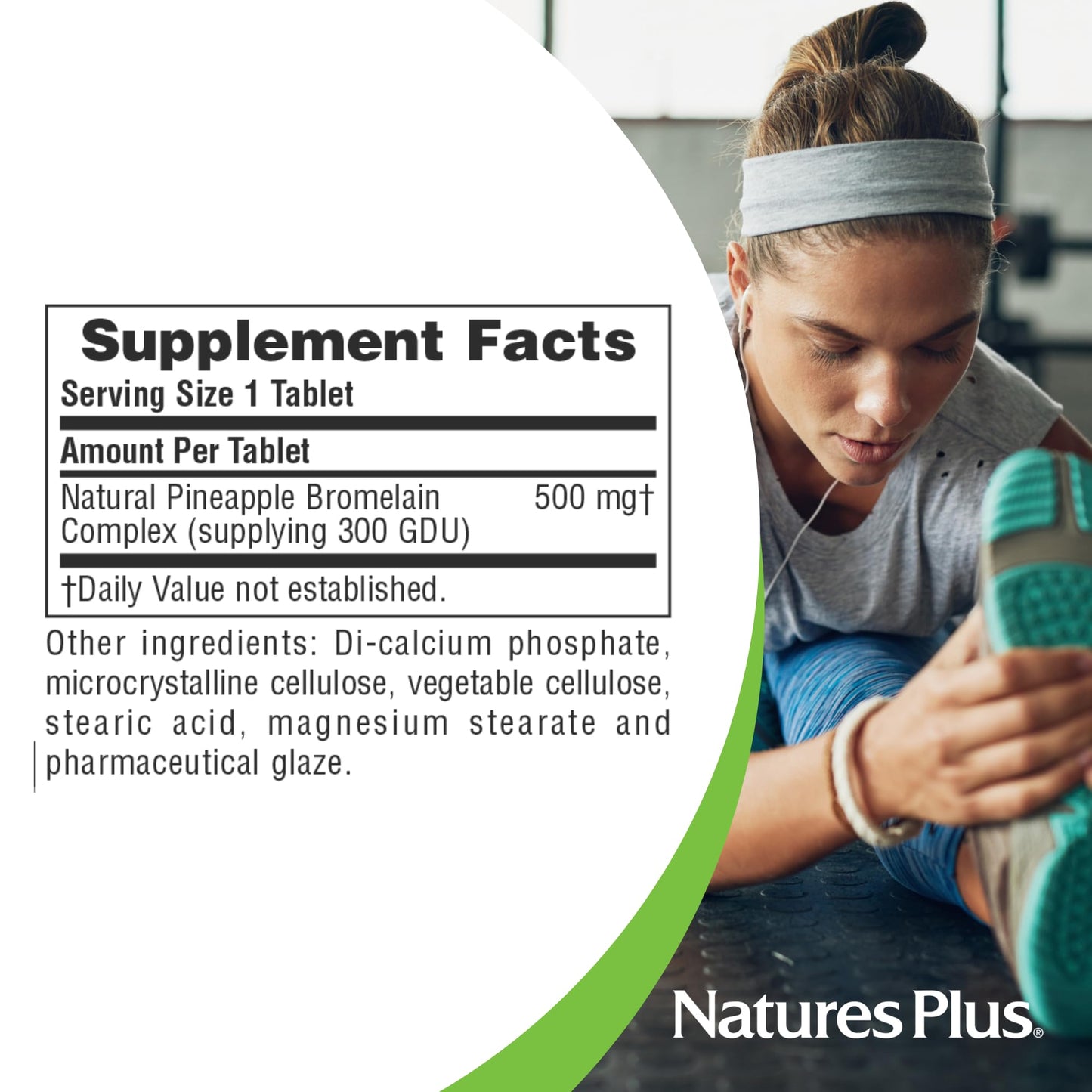 NaturesPlus Bromelain Tablet 60 Tablets