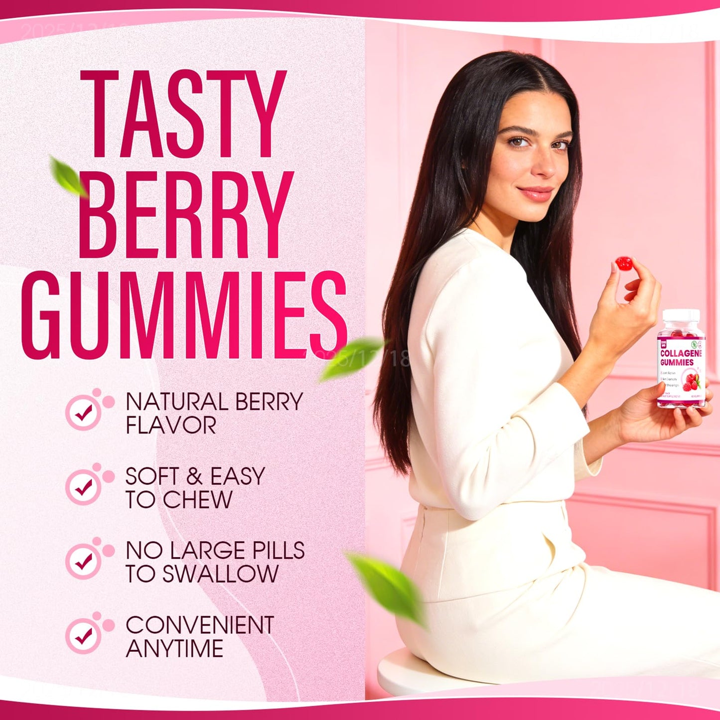 AQILUN Collagen Peptides Gummies 60 Count
