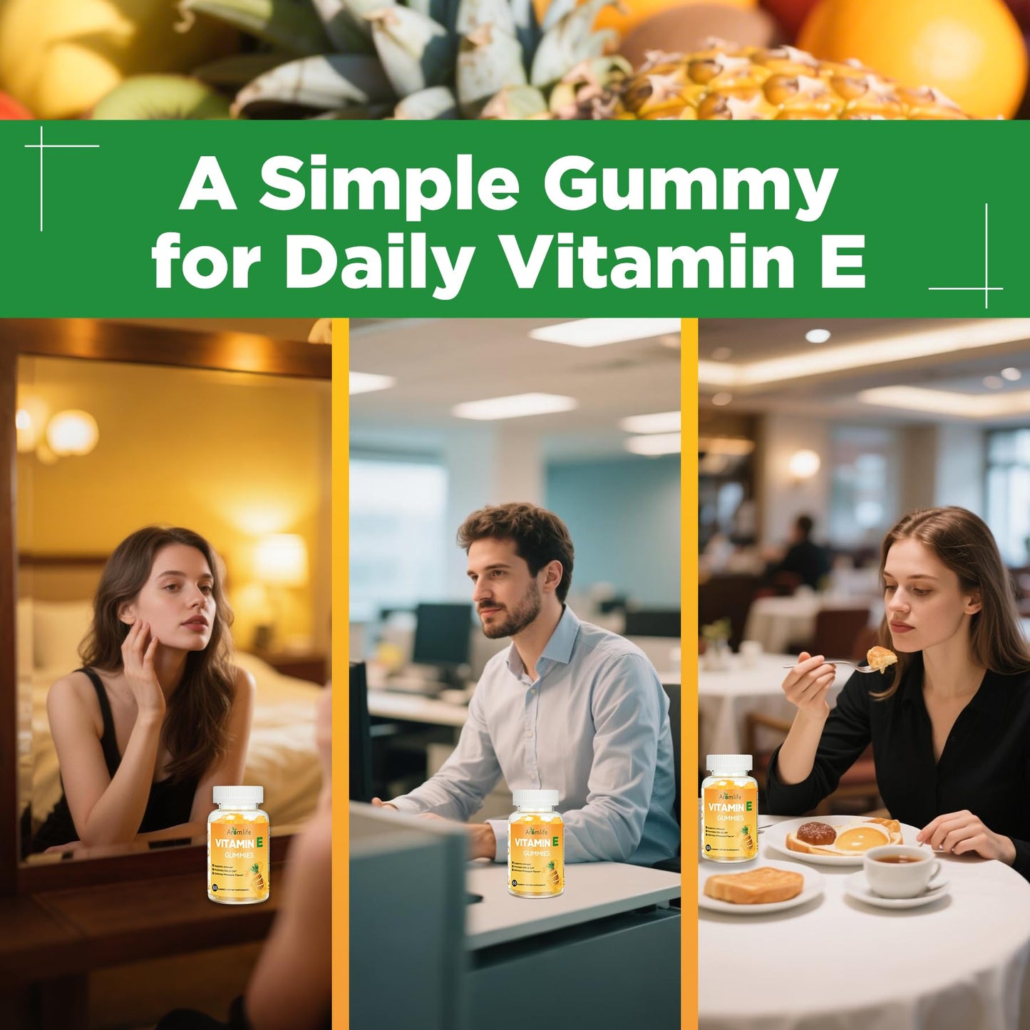Aromlife Vitamin E 400 IU Gummies 60 Count