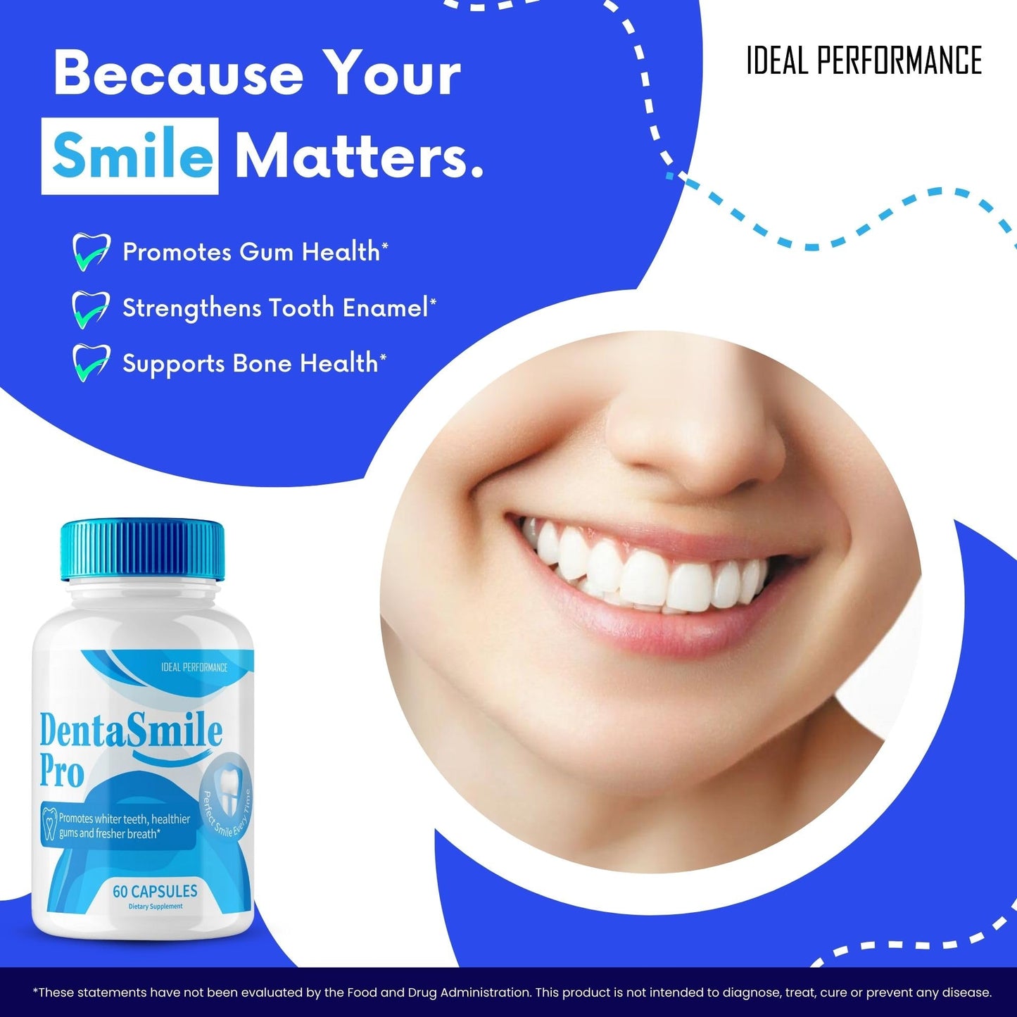 IDEAL PERFORMANCE Denta Smile Pro 120 Capsules