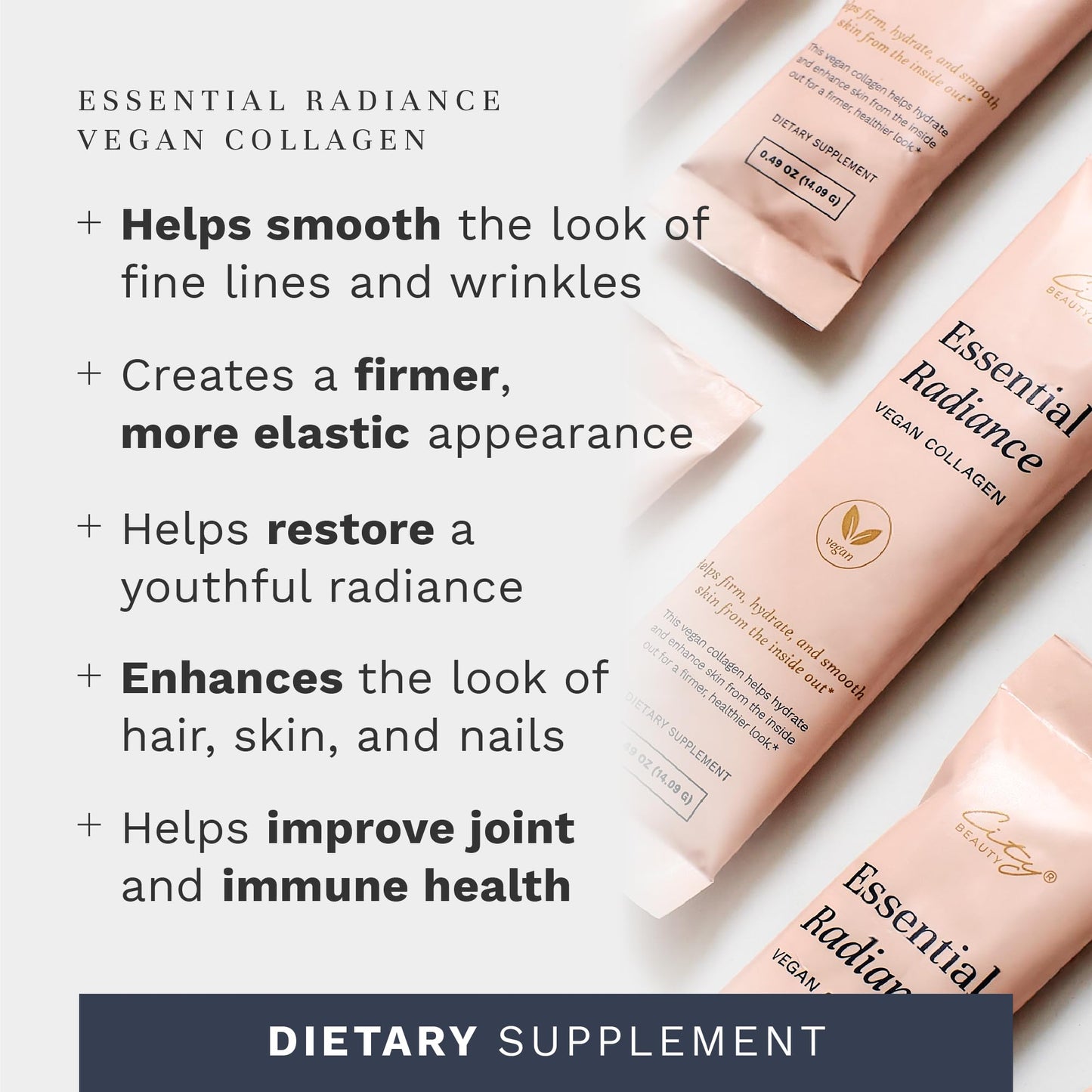 City Beauty Essential Radiance Collagen Boosting Blend Powder 0.24