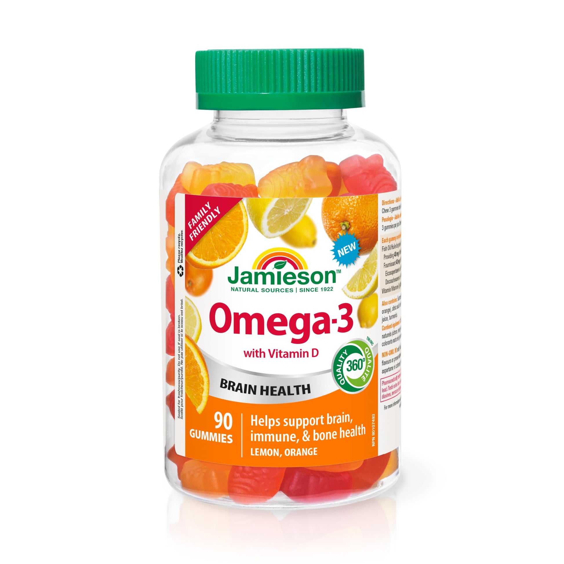 Jamieson Omega-3 Gummies 90 Count