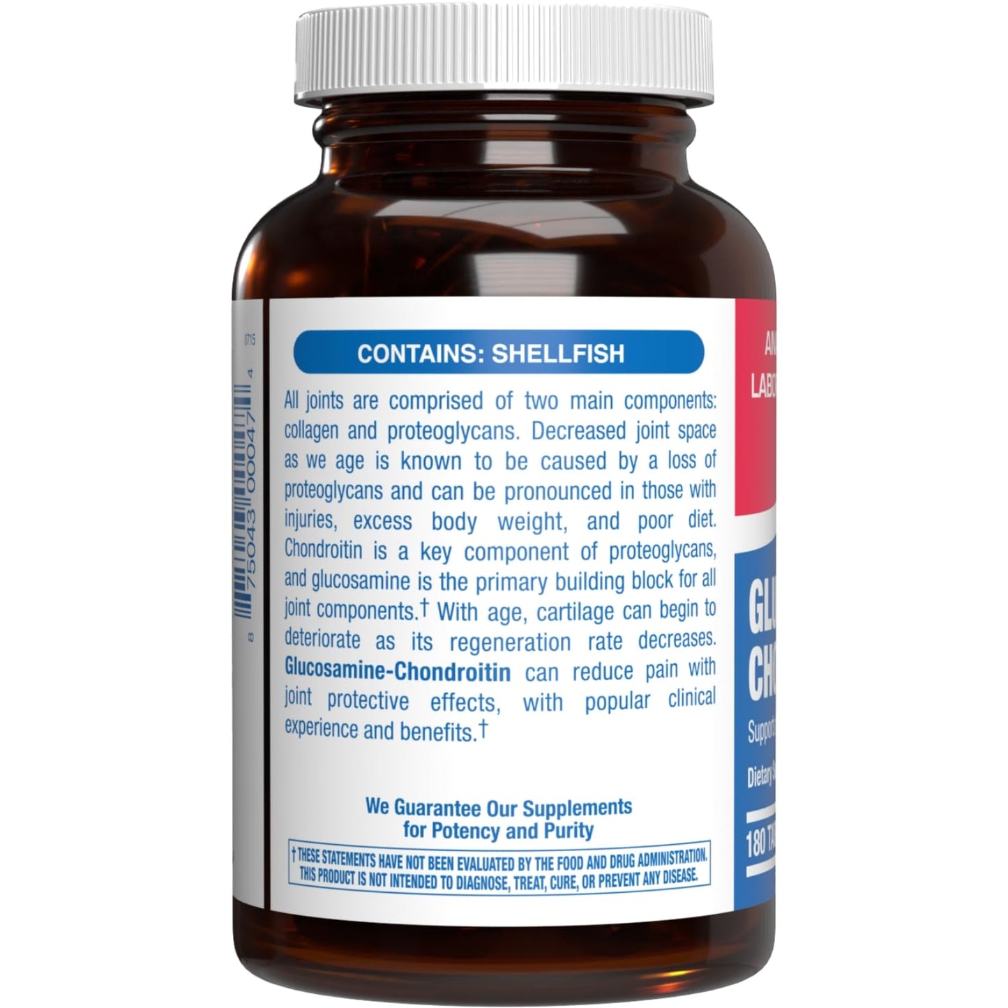 Anabolic Laboratories Glucosamine and Chondroitin Capsule 90 Capsules