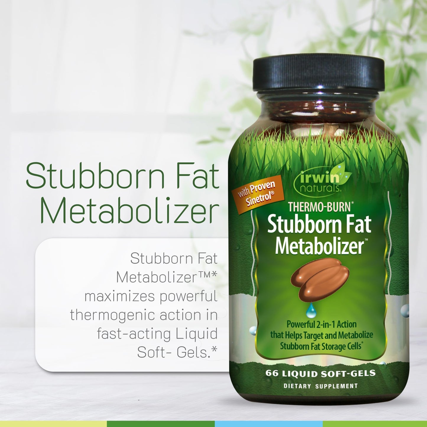 Irwin Naturals Thermo-Burn Stubborn Fat Metabolizer Softgel 60 Count