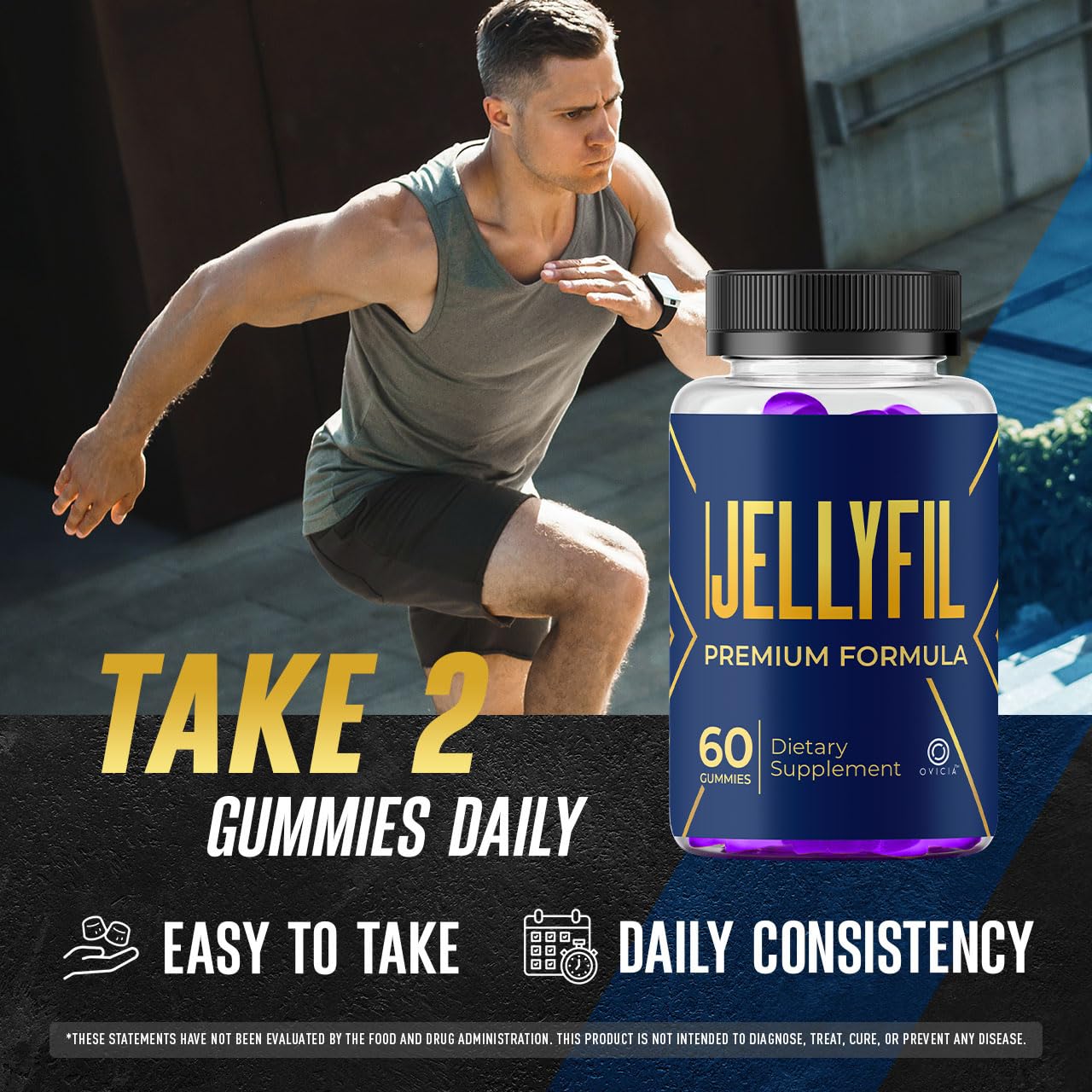 OVICIA Jellyfil Gummies Gummy 180 Gummies