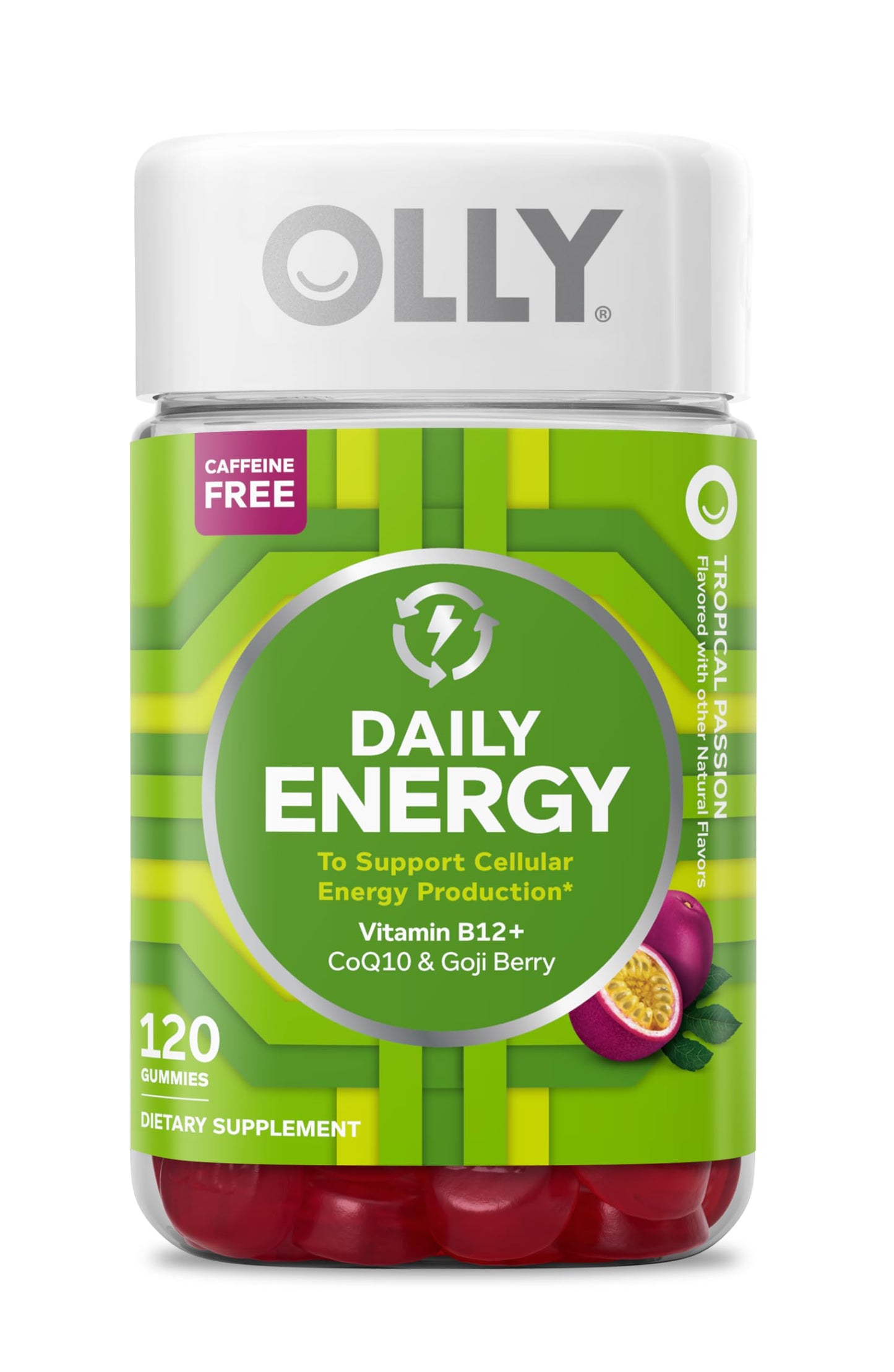 OLLY Daily Energy Gummy 120 Count