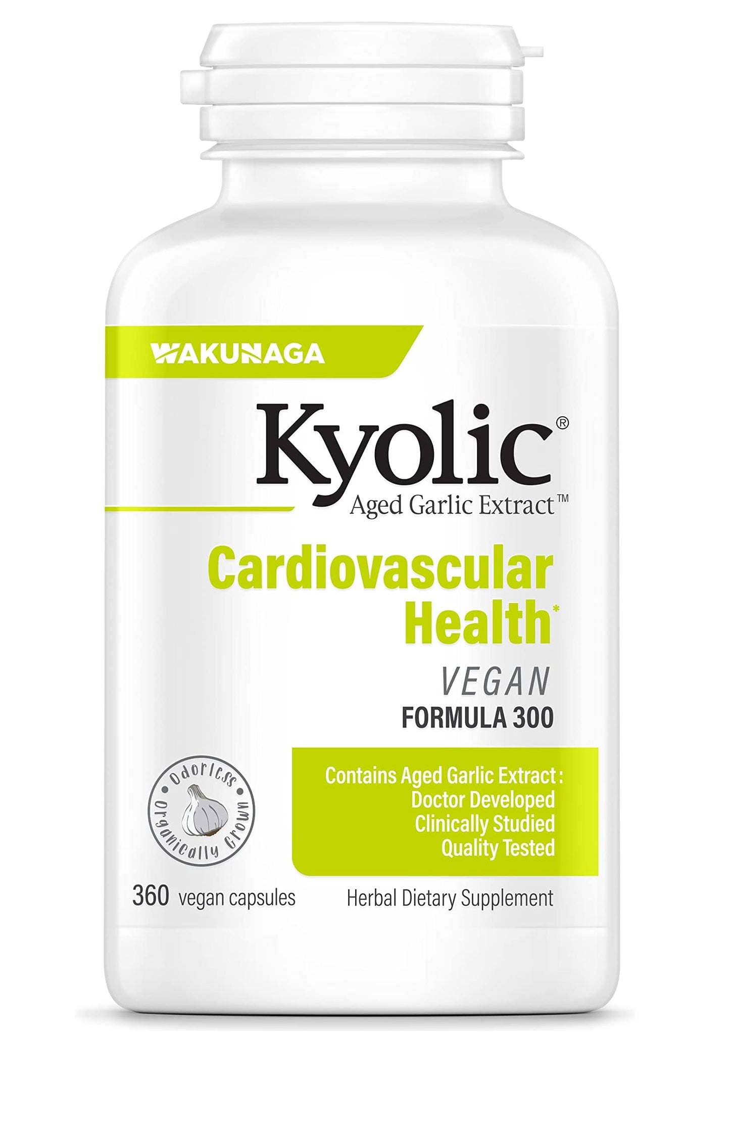 Kyolic Aged Garlic Extract Formula 300, 360 Capsules