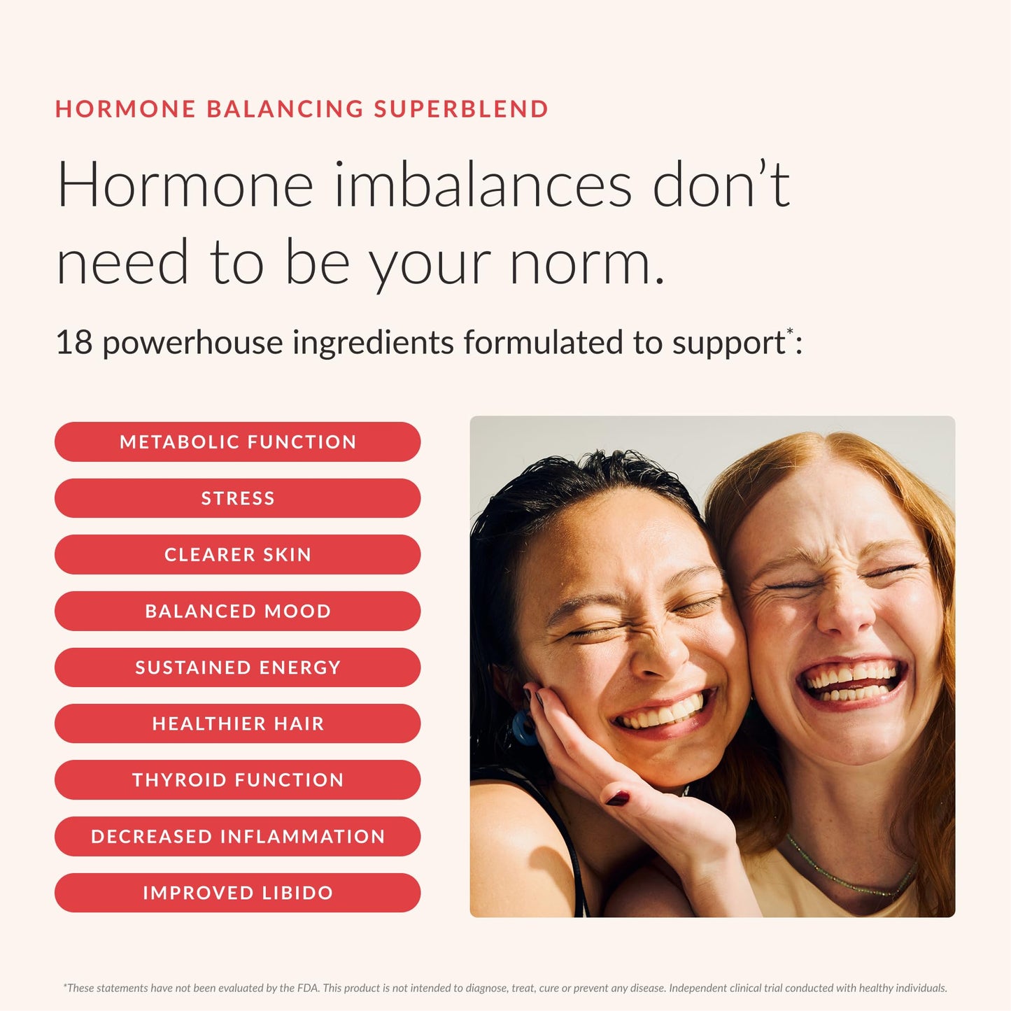 BEAM Glow Hormone Balance Supplement for Women Powder 3.2