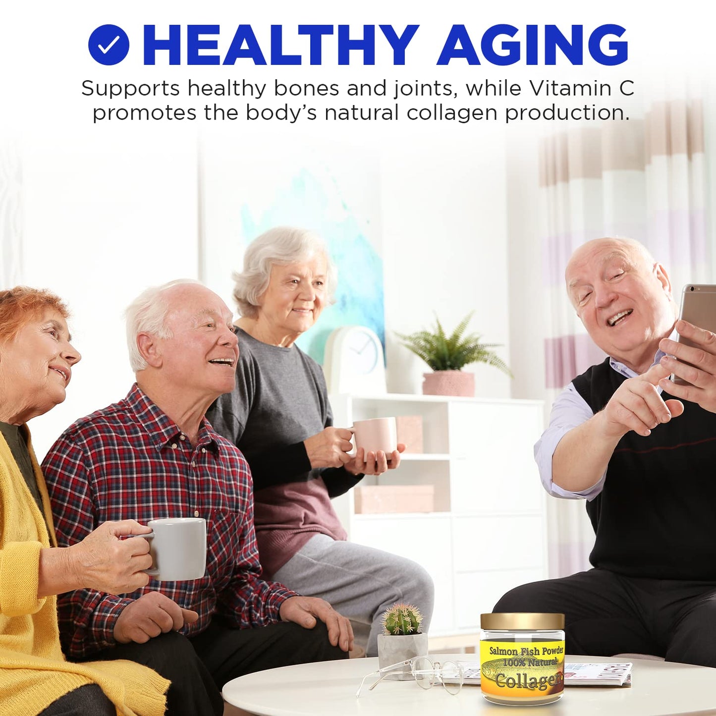 Salcoll Marine Collagen Powder 1.23 Ounce
