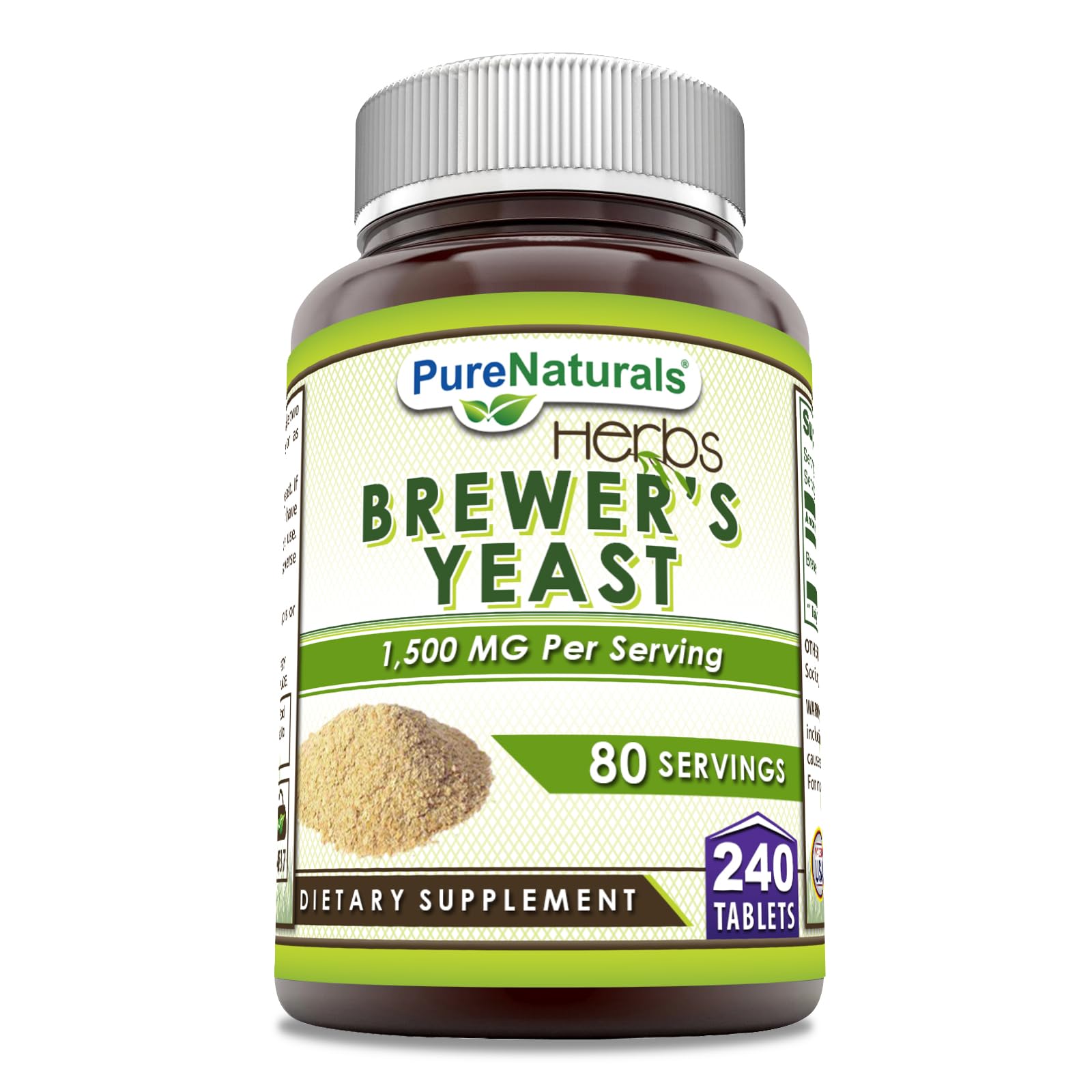 Pure Naturals Brewer's Yeast Supplement 240 Tablets