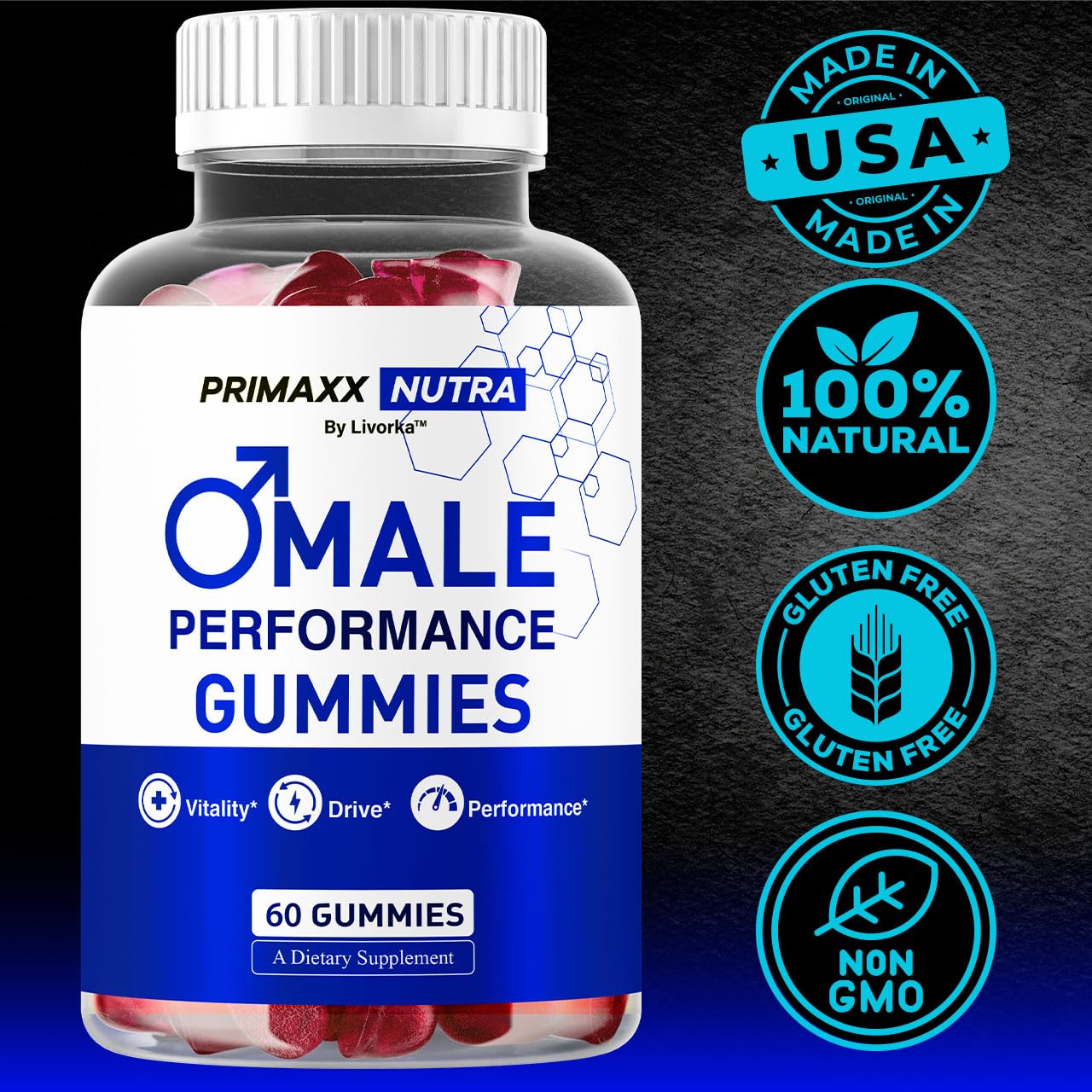 LIVORKA Primaxx Nutra Gummies 300 Gummies