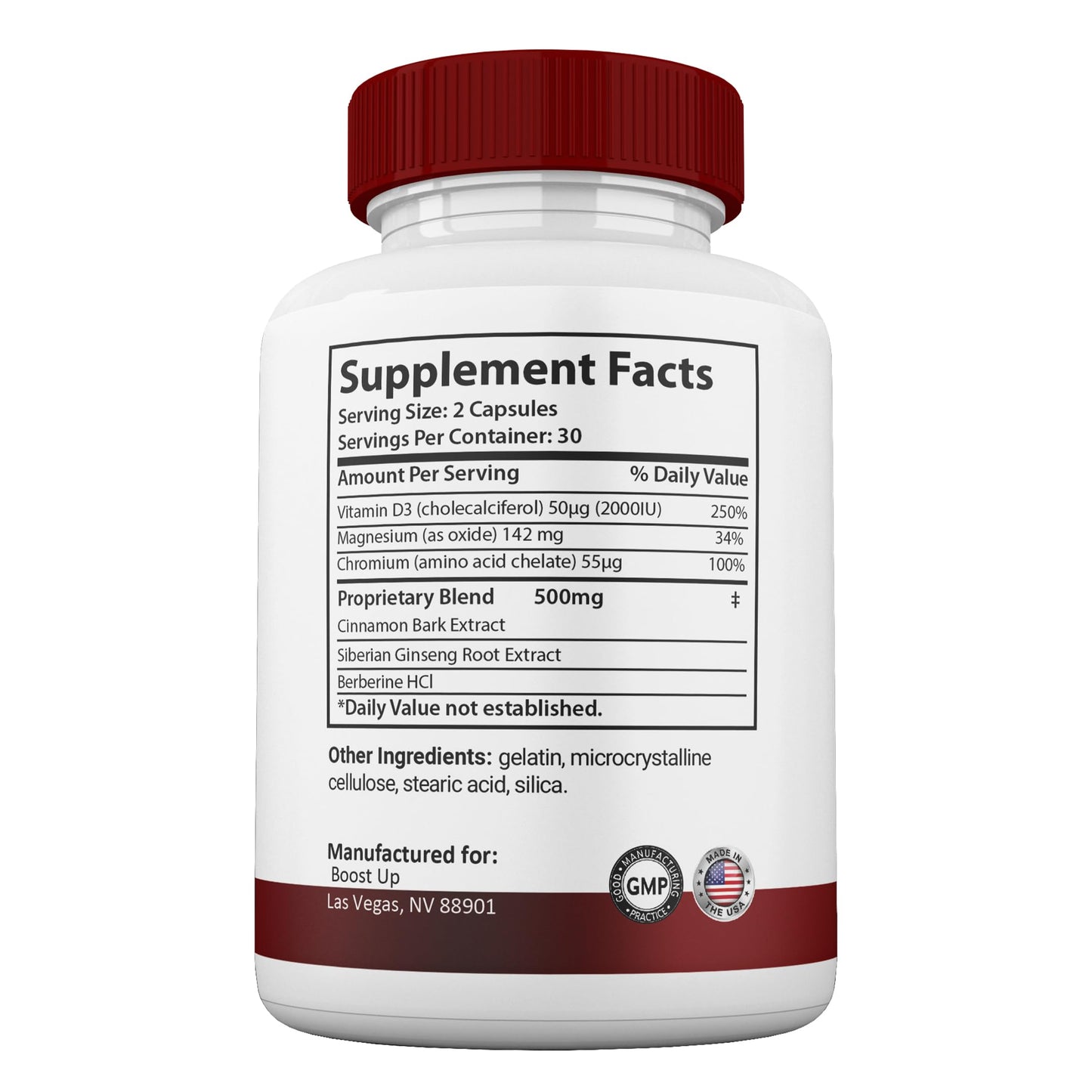 Gold Nutra Boost Up Capsules, 3 Pack