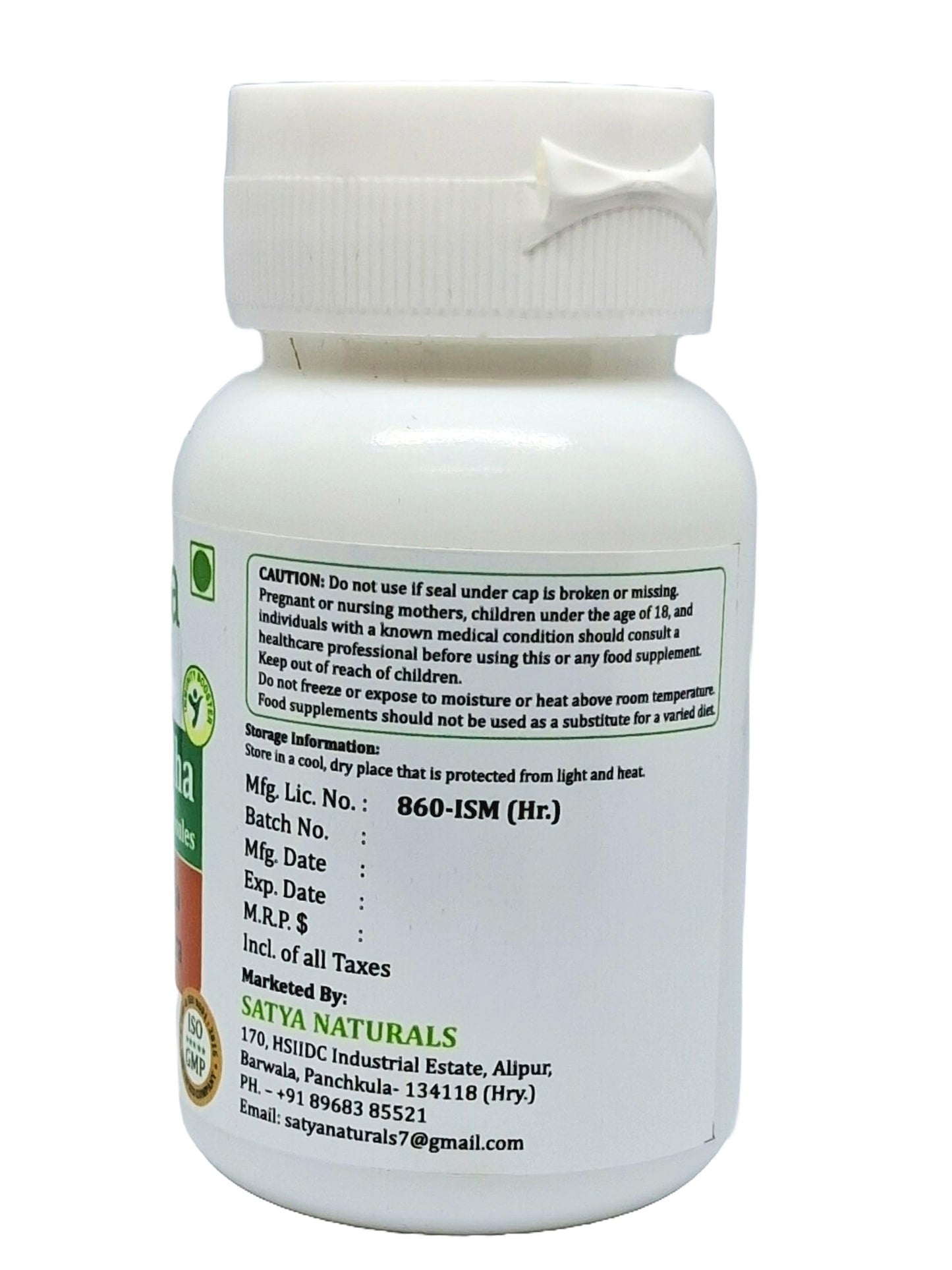 Satya Naturals Ashwagandha Forte Capsules 500 mg, 240 Capsules