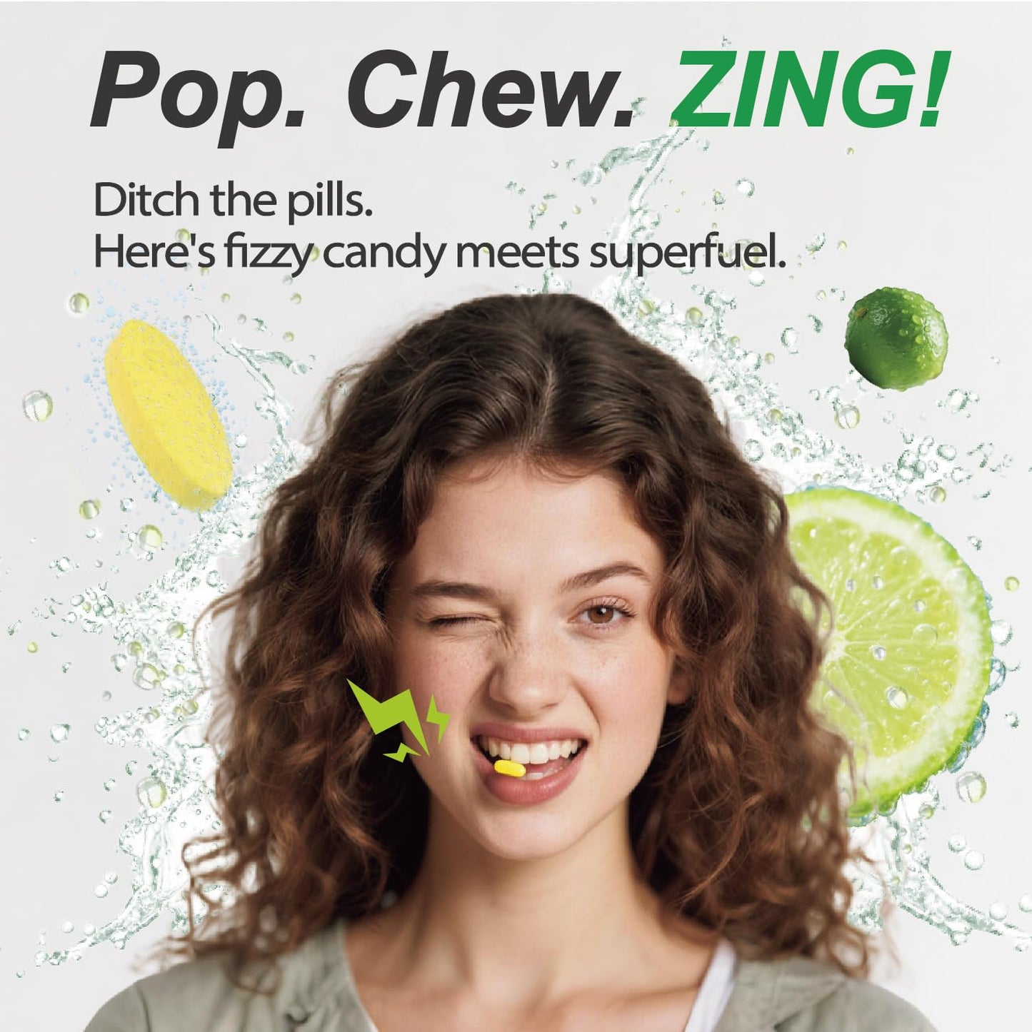 Pentavite B-ZING Daily Energy Supplements Chewable 90 Count
