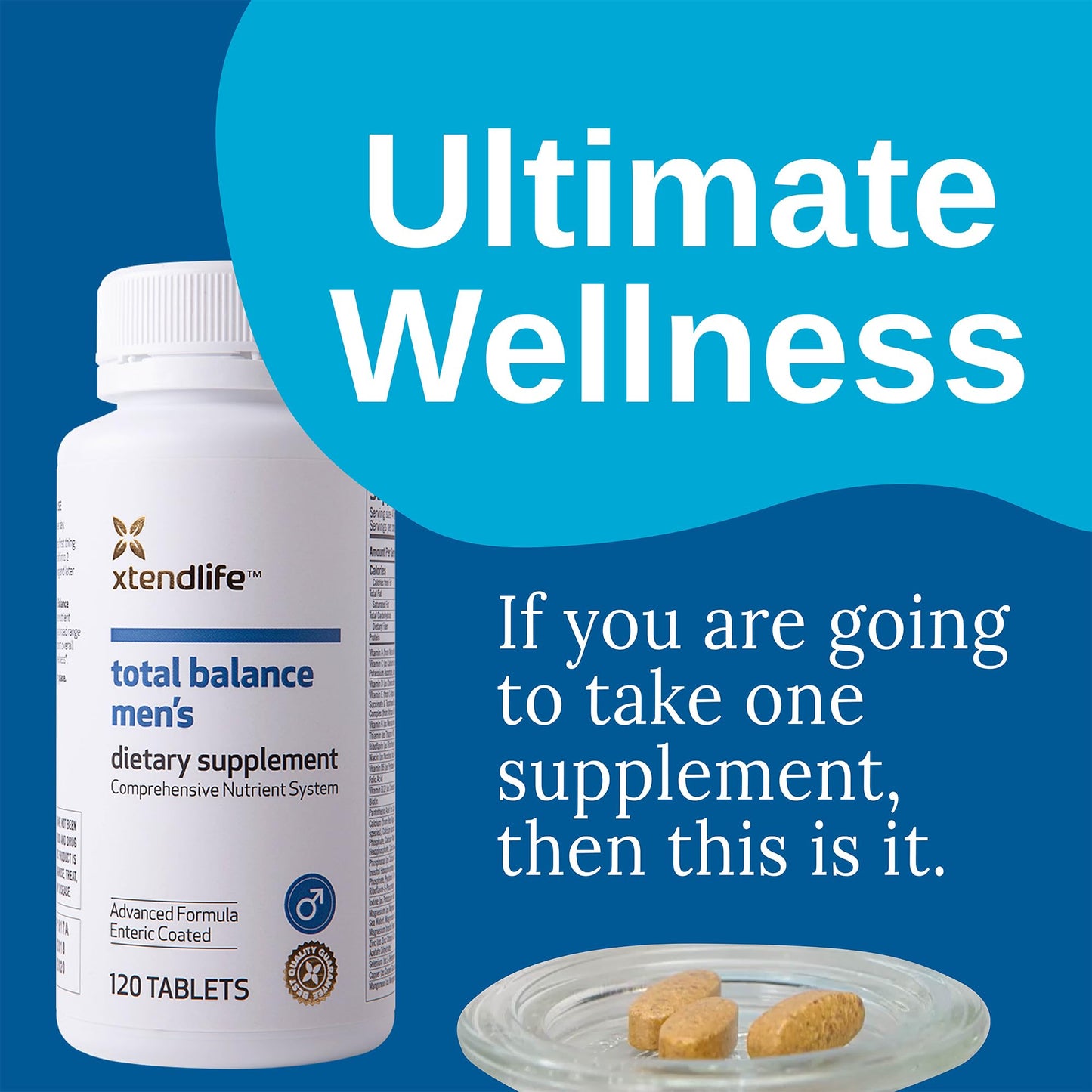 Xtendlife Total Balance Men’s Daily Multivitamin 210 Tablets
