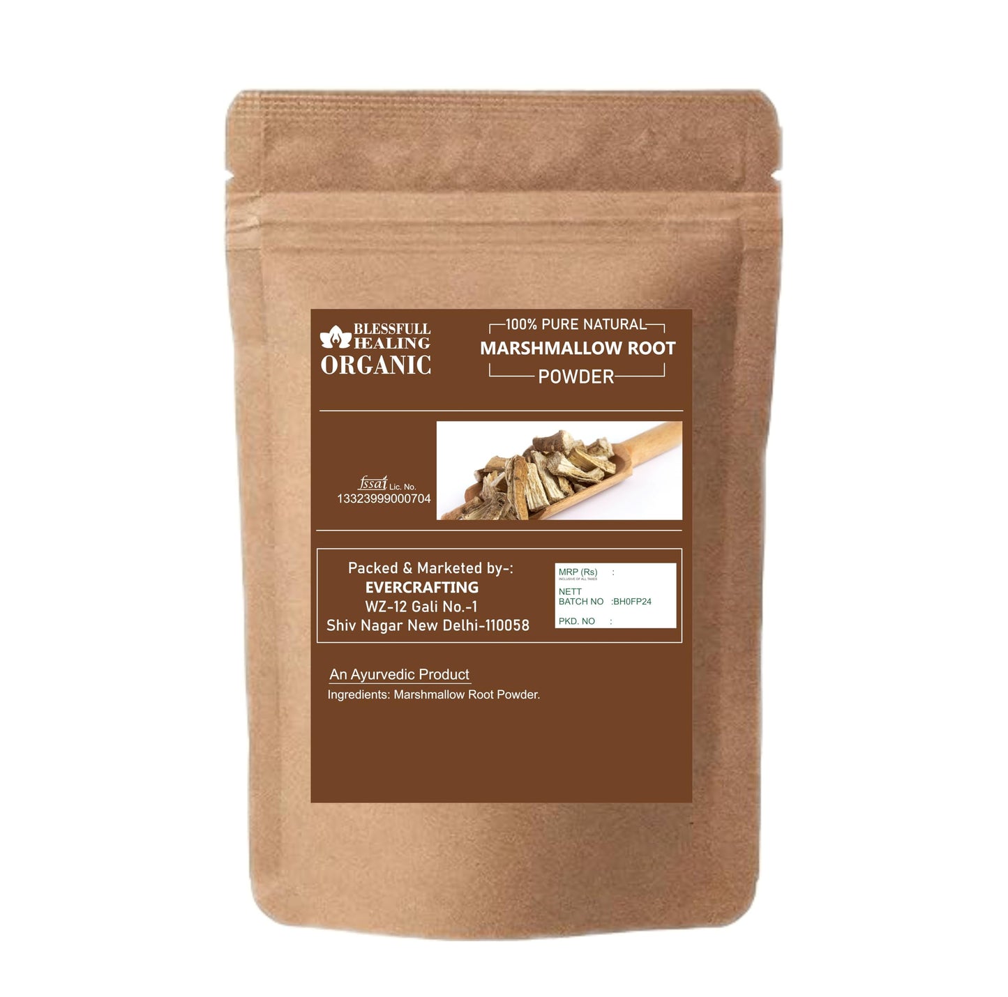 Blessfull Healing Marshmallow Root Powder, 100 Gram