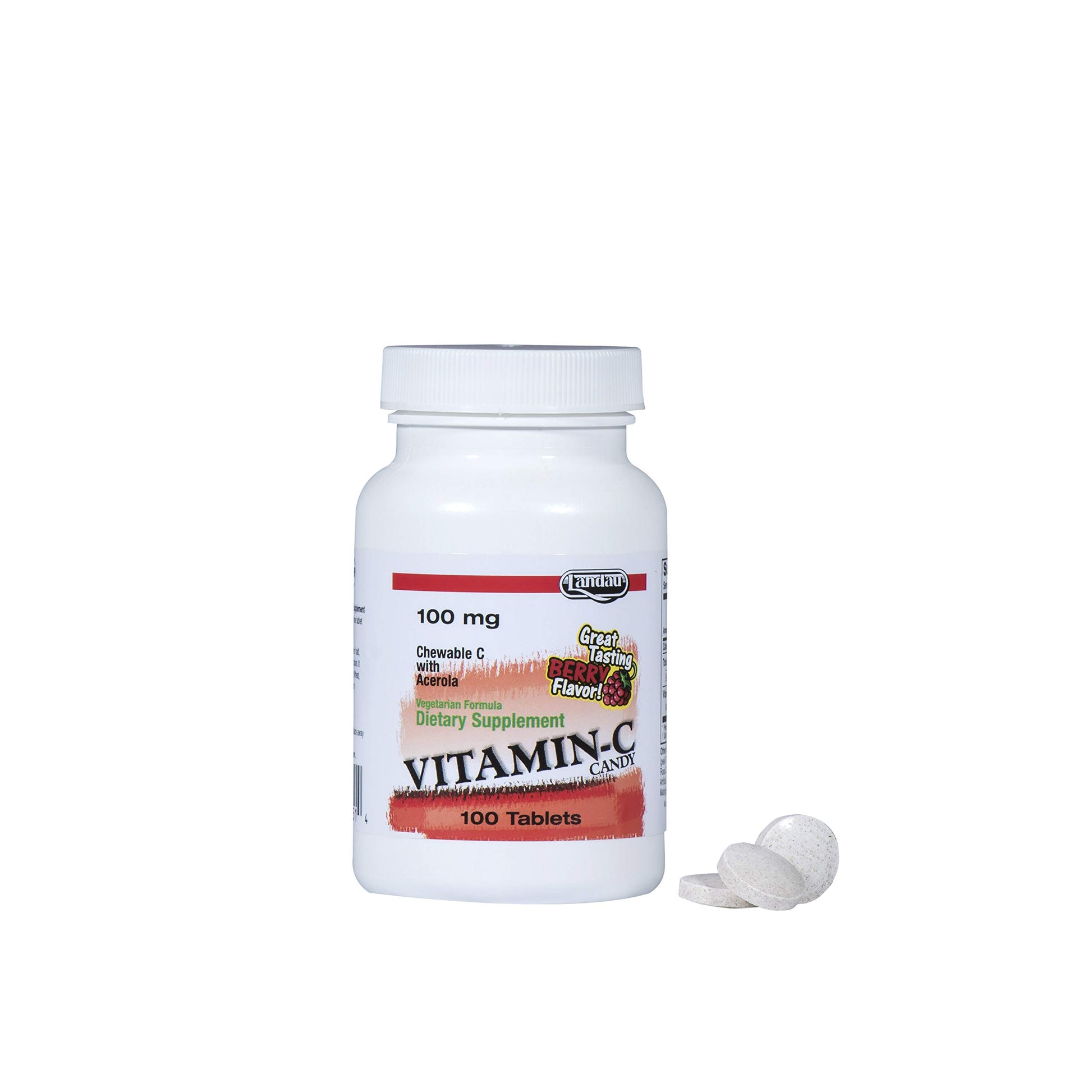 LANDAU Vitamin C 100mg Tablet, 100 Tablets