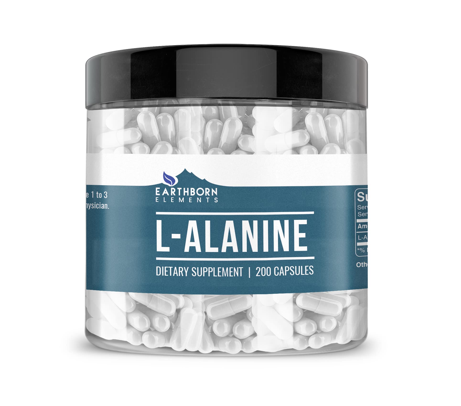 Earthborn Elements L-Alanine Capsules 200