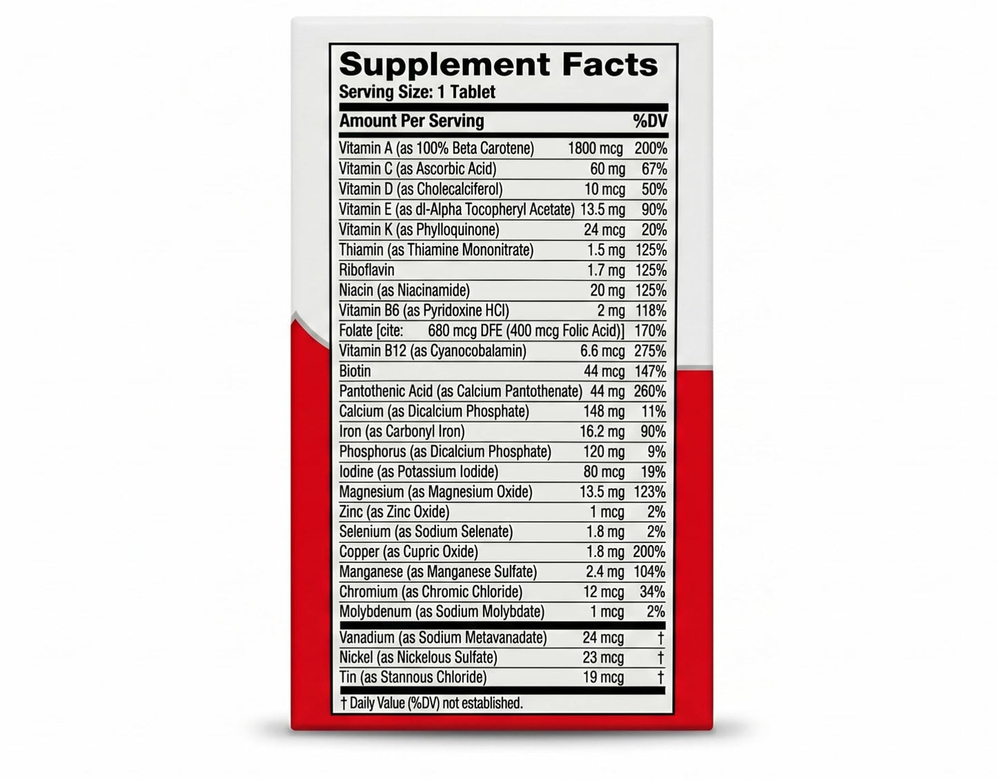 Geritol Multivitamin 200 Tablets