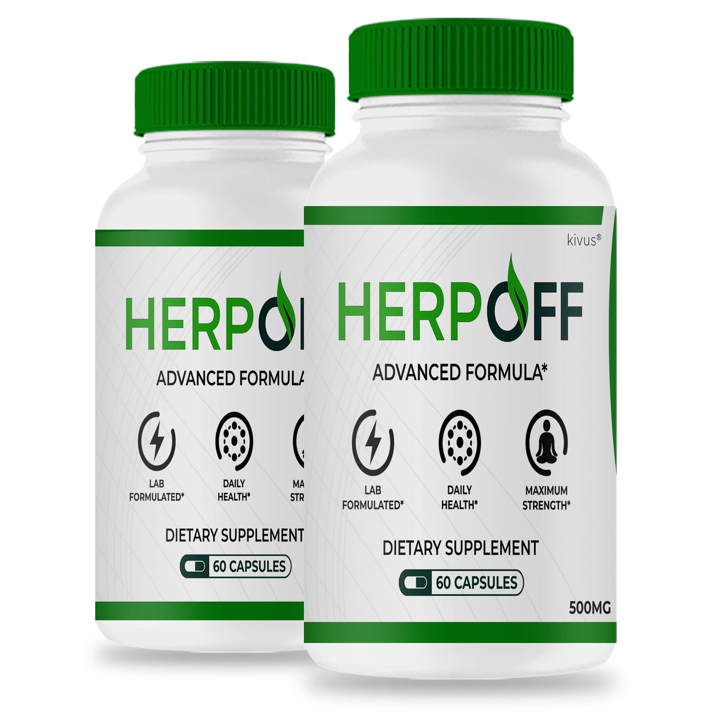 Kivus HerpOff Supplement Capsule Formula 120 Capsules