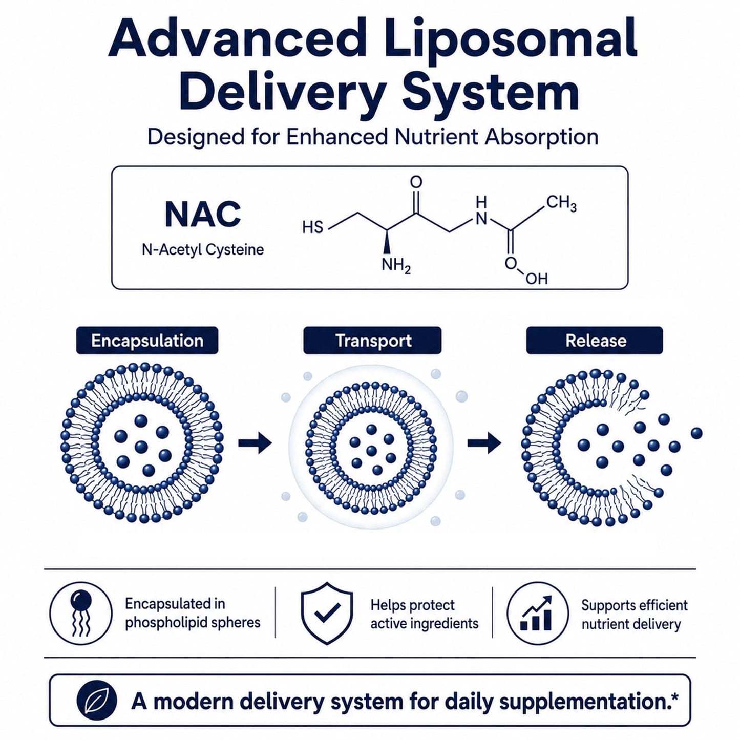 Ikokei Orvia Labs Liposomal NAC Supplement Capsule 1 Count