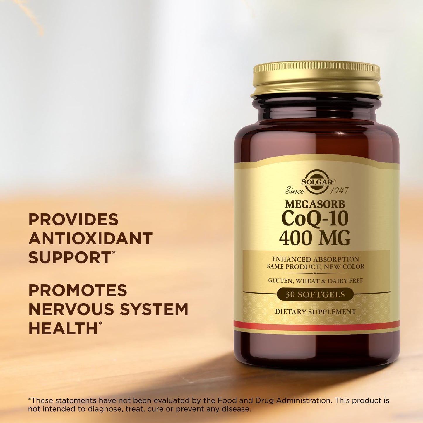 Solgar Megasorb CoQ-10 400 mg Softgels, 30