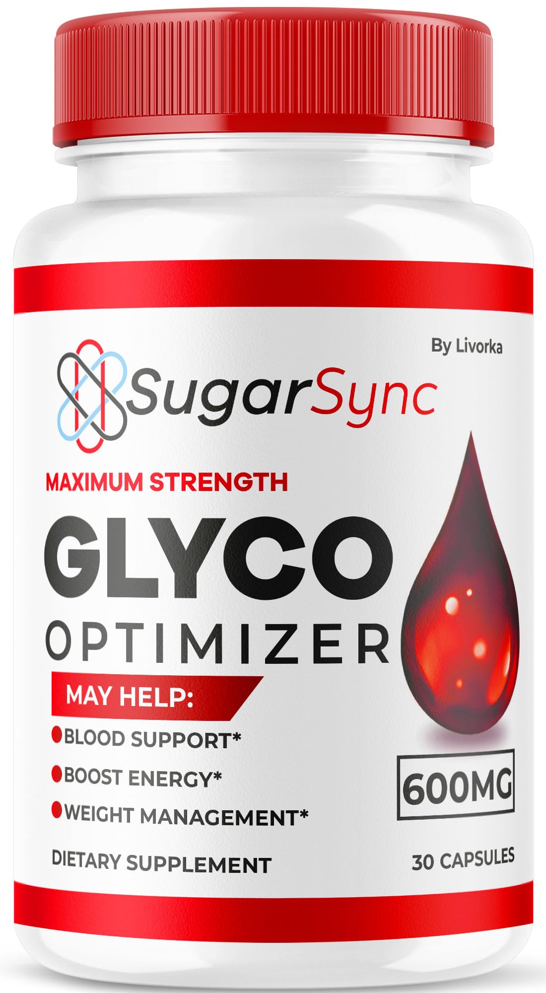 LIVORKA Sugar Sync Glyco Optimizer Capsule, 30 Count