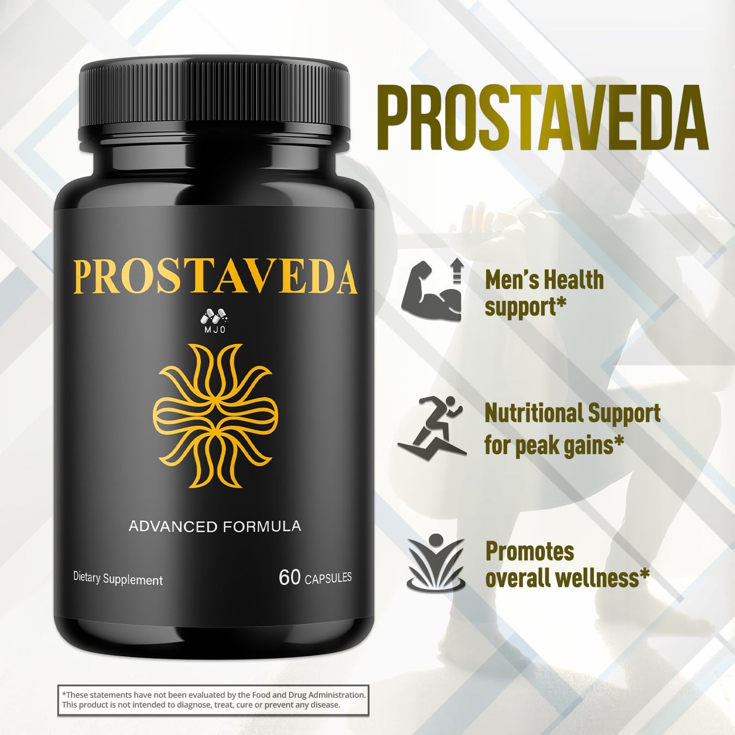 MJO Prostaveda Capsules, 180 Capsules