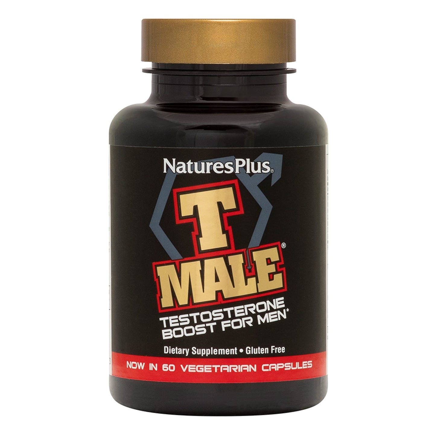NaturesPlus T Male Capsules, 60 Count