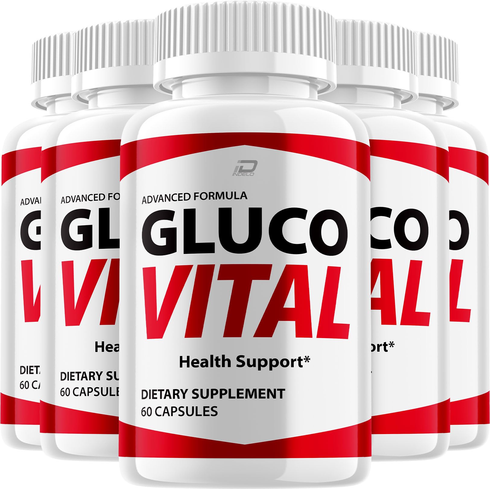 Indelo Gluco Vital Capsules 300 Capsules