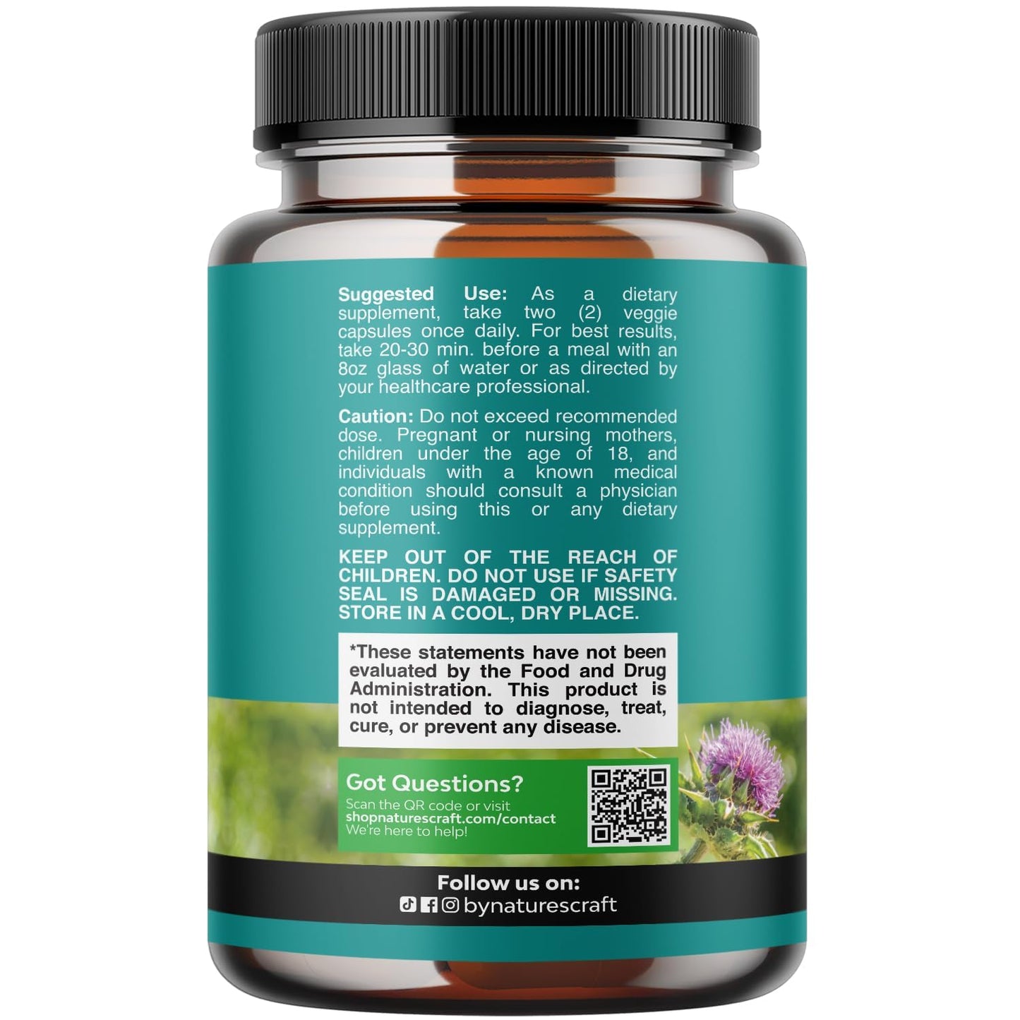 Natures Craft Liver Cleanse Detox & Repair 120 Capsules