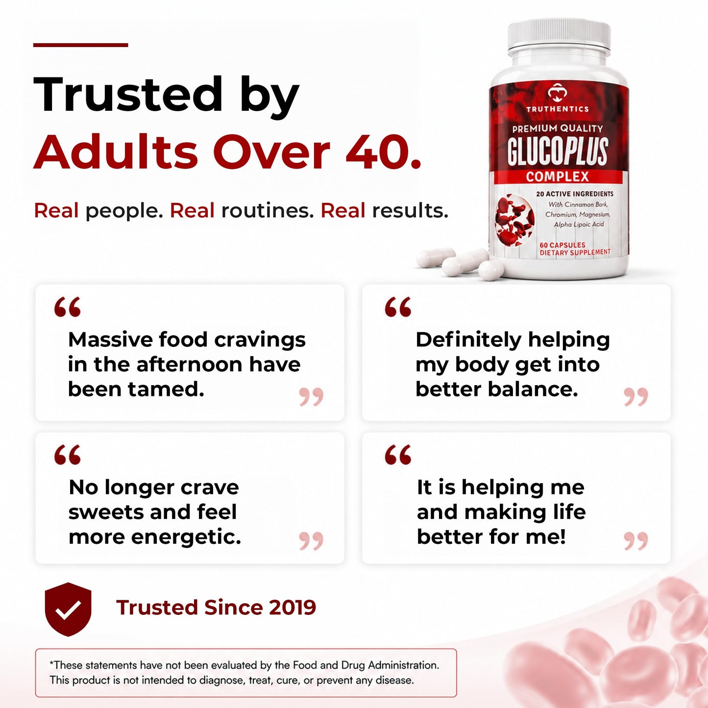 Truthentics GlucoPlus Metabolic Support Capsule 60