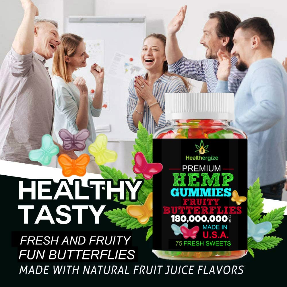 Healthergize Hemp Gummies Gummy 225 Gummies