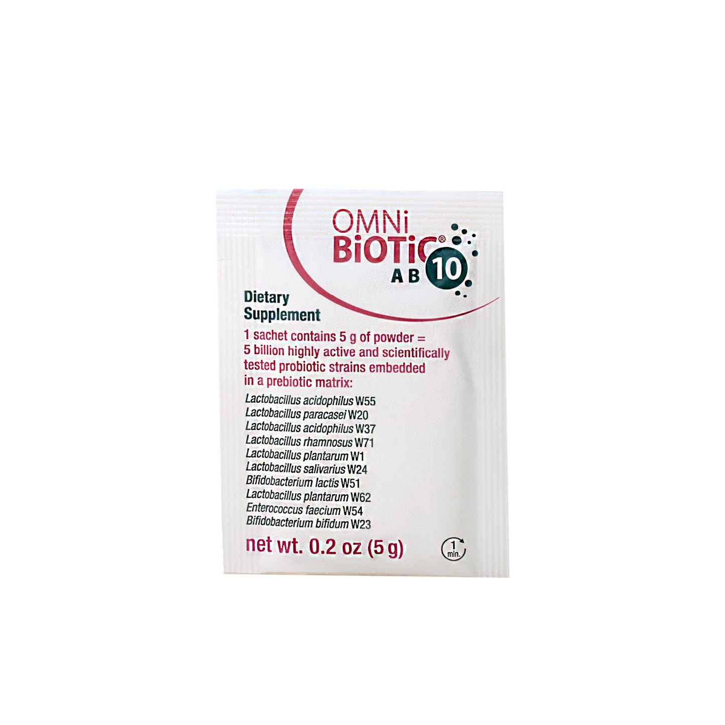 OMNi BiOTiC AB 10 Clinically Tested Restorative Probiotic Powder 5.3 Ounce