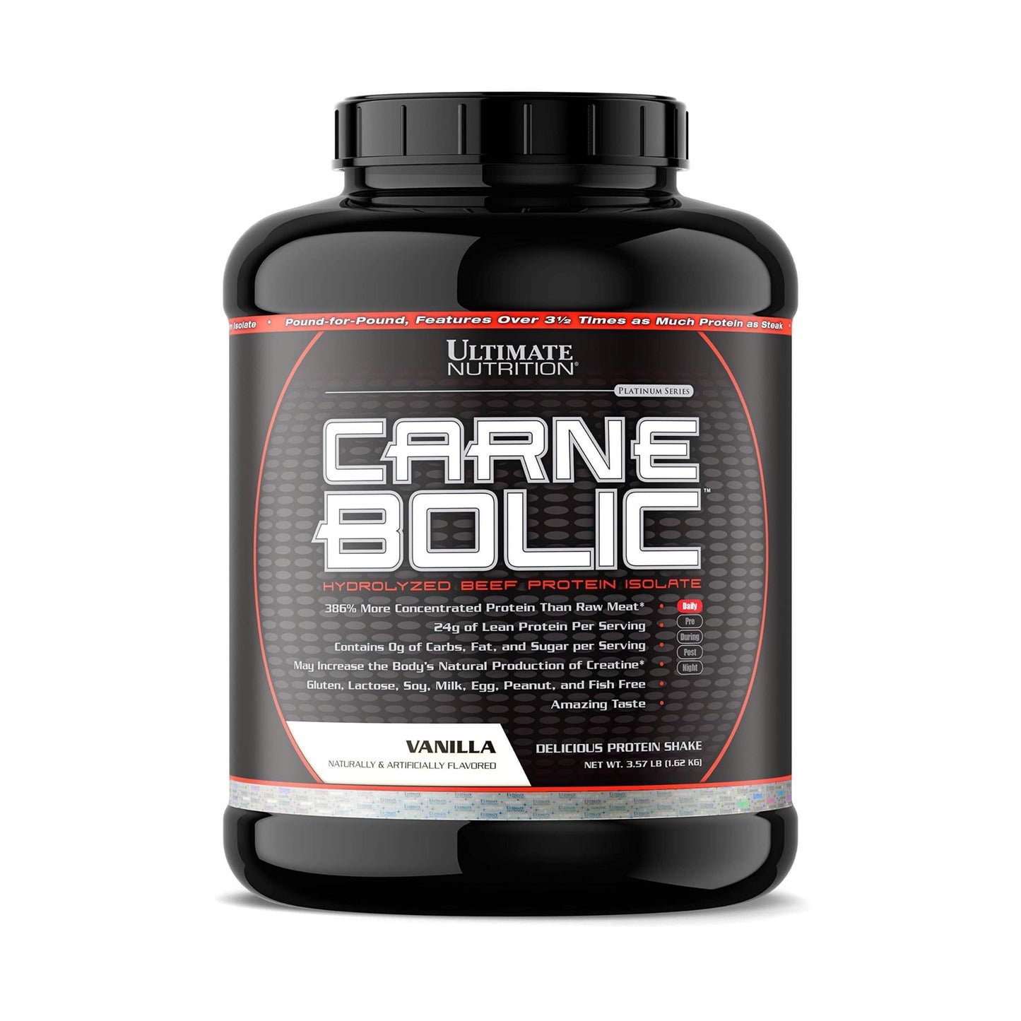 Ultimate Nutrition CarneBOLIC Beef Protein Isolate Powder 64 Servings