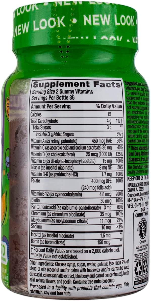 Vitafusion MultiVites Gummy Vitamins, 140 Gummies