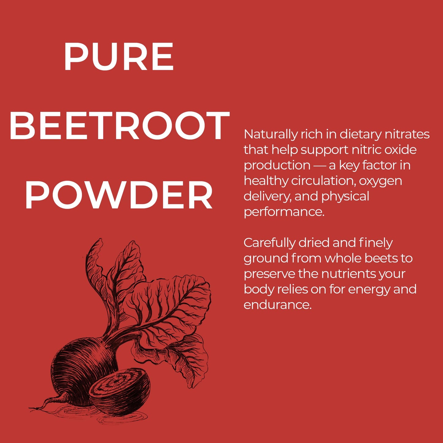 Basilia Beet Root Powder 8 oz