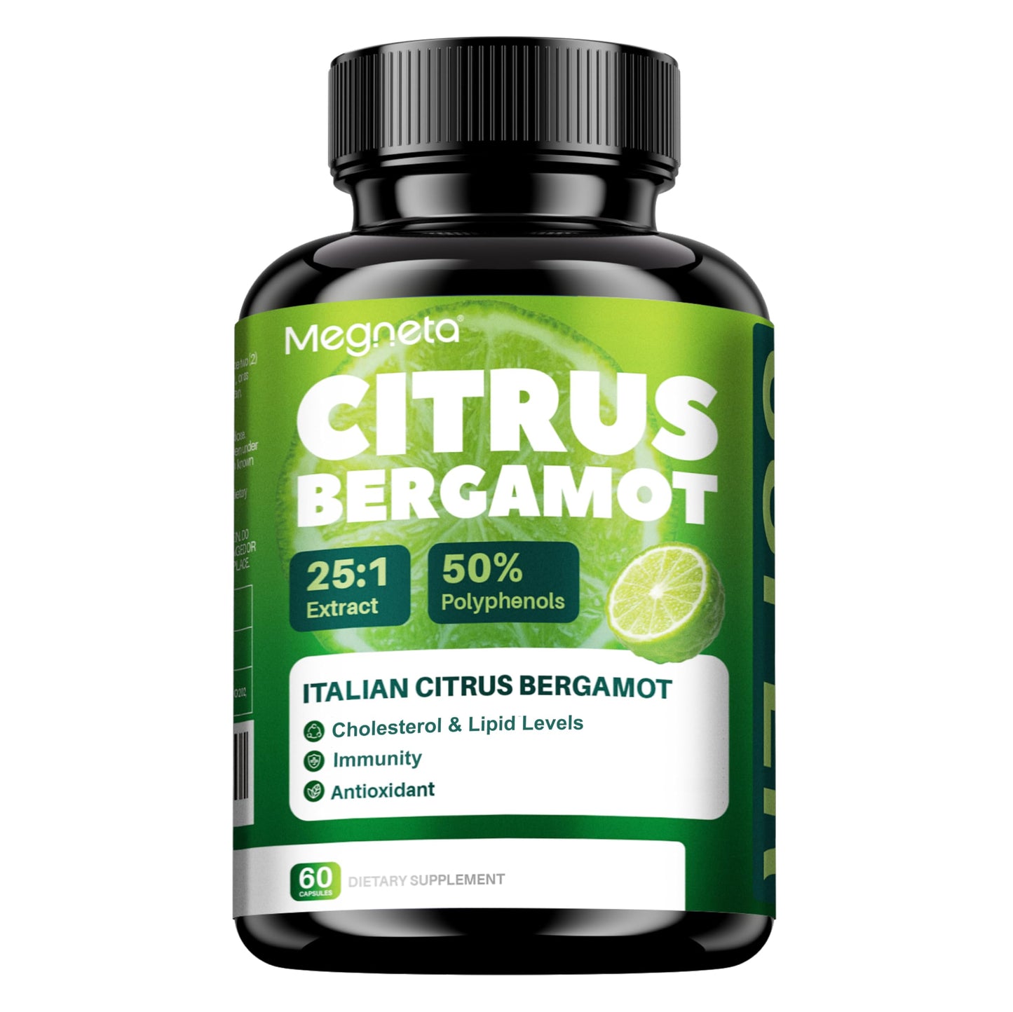 MEGNETA Citrus Bergamot Capsules 60 Capsules