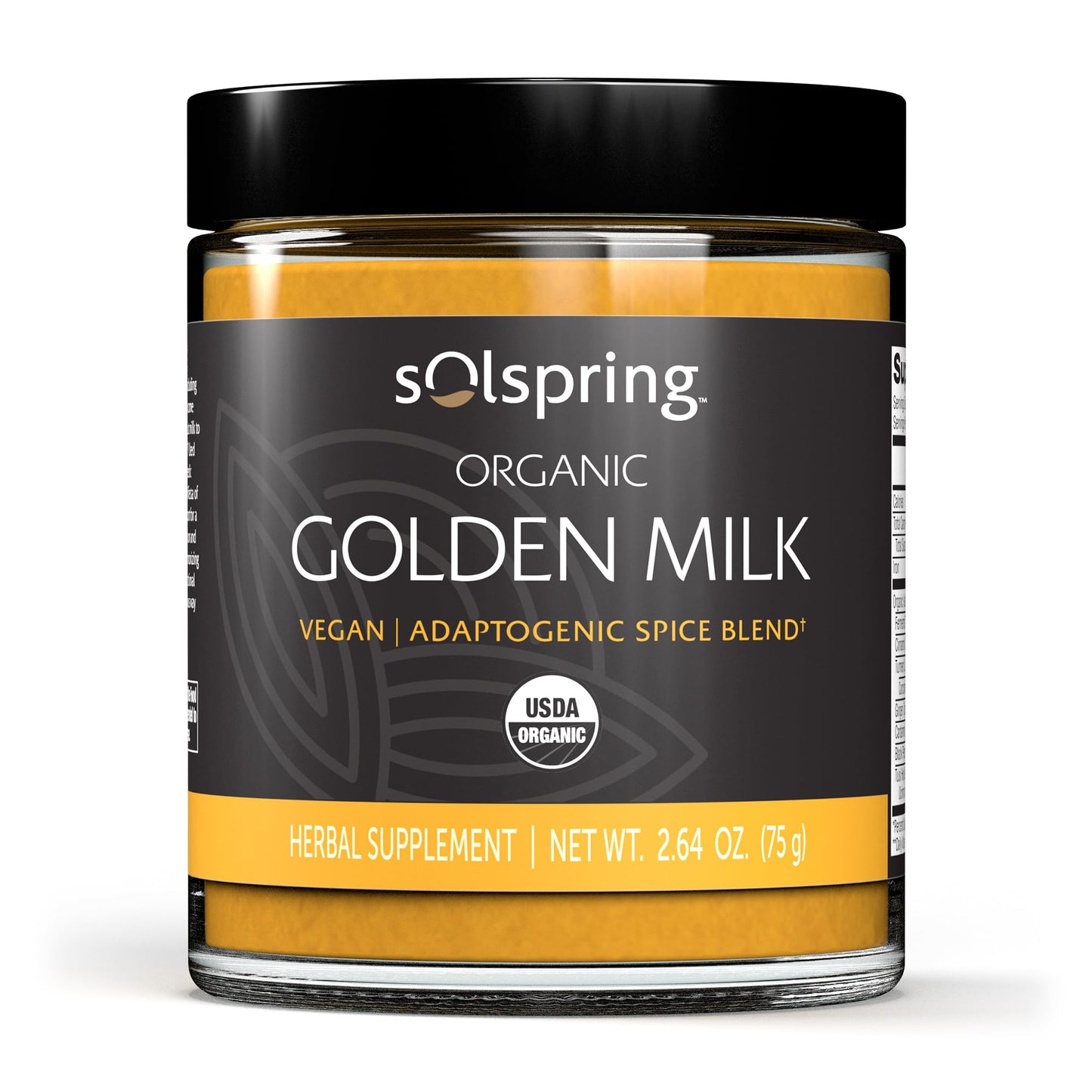 Dr. Mercola Solspring Golden Milk Powder 2.64 oz