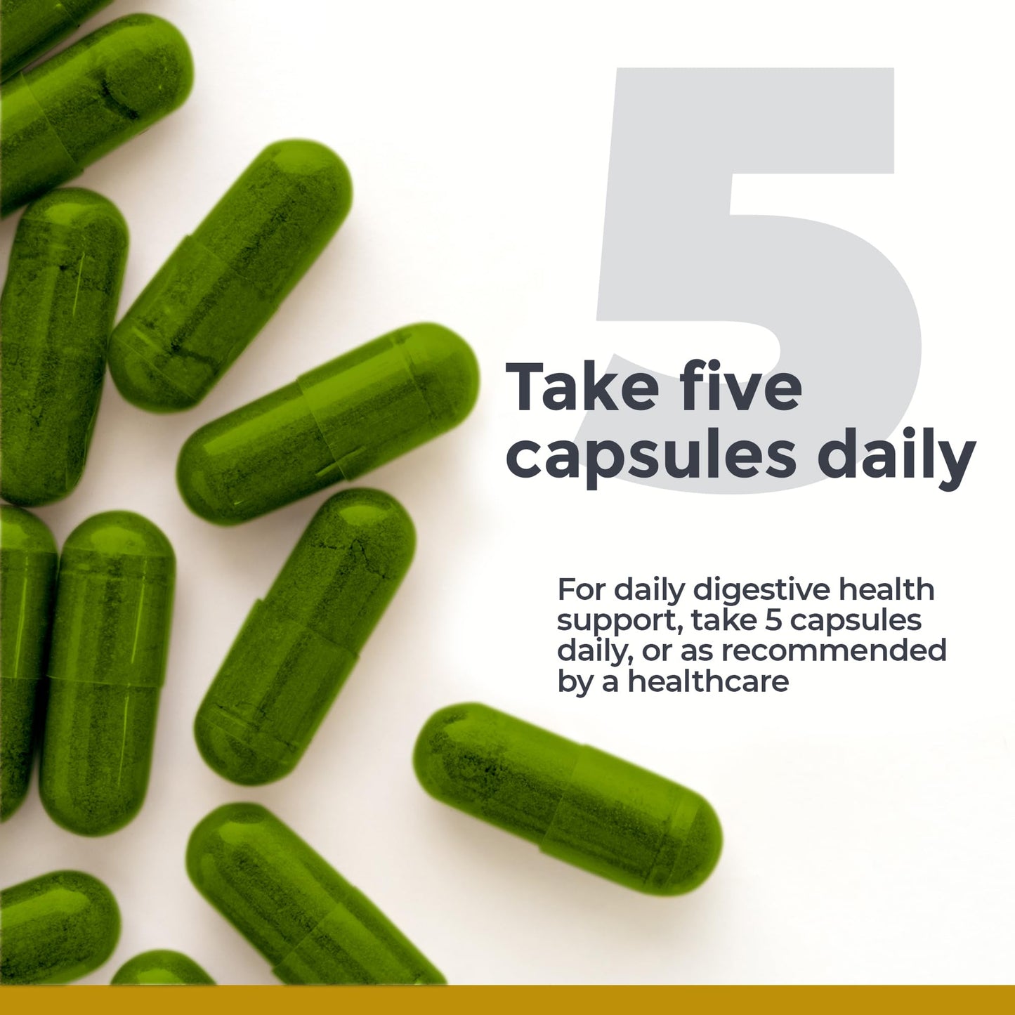 Premier Research Labs Probiotic Fermented Greens Capsules, 150 Count