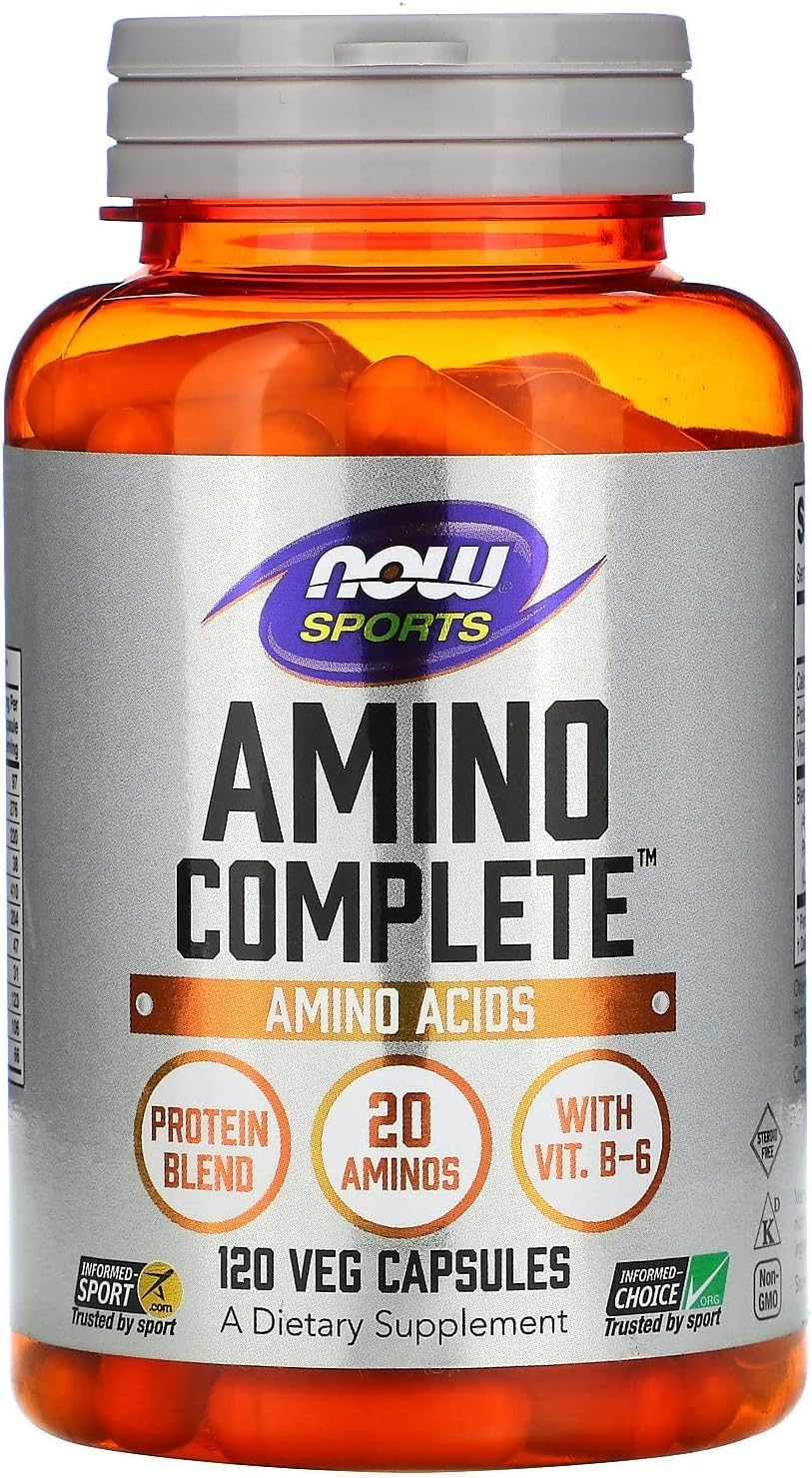 NOW Foods Amino Complete Capsule 120 Count